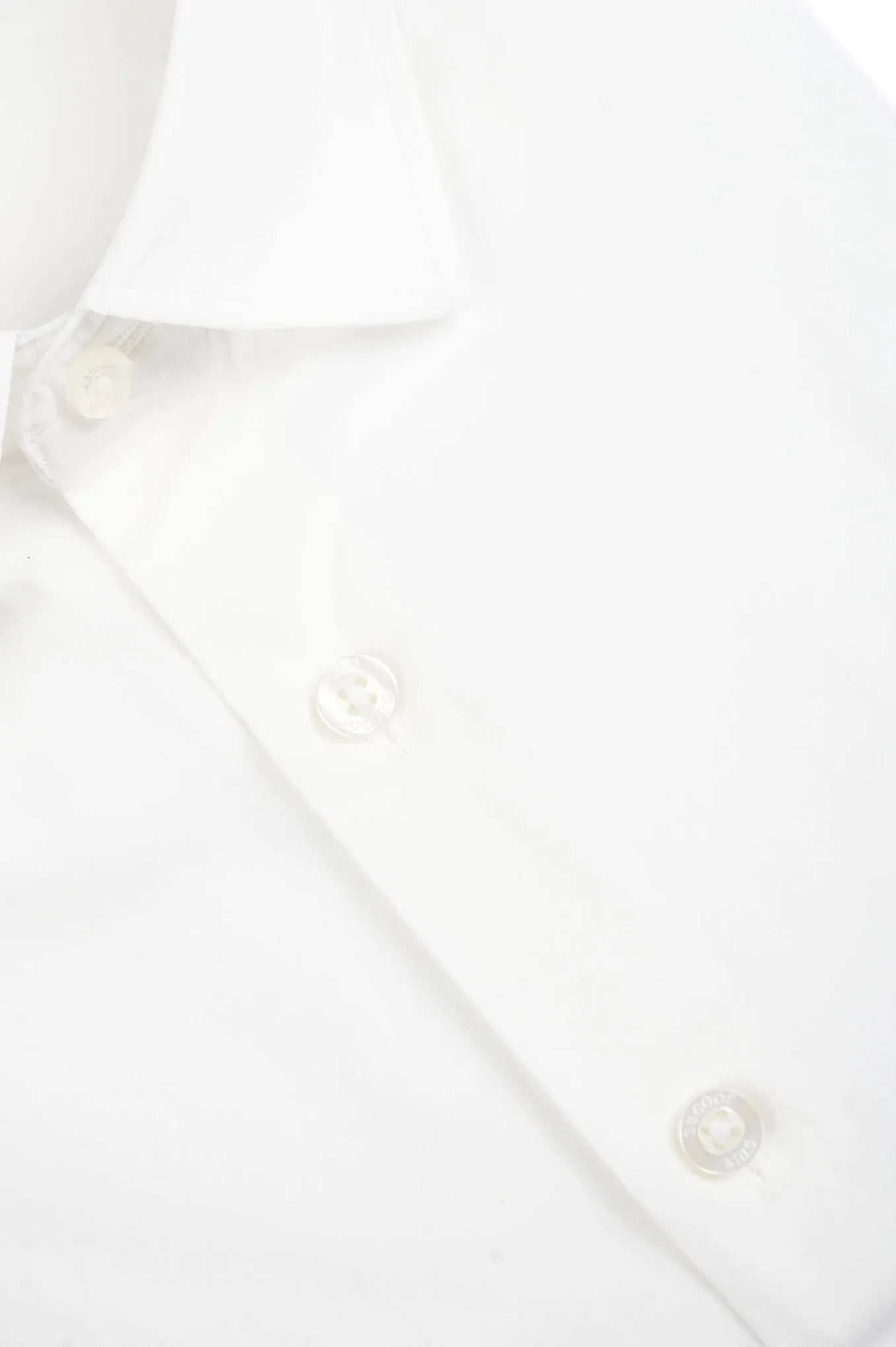 Classic Shirt with Semi-Spread Collar - Image 2