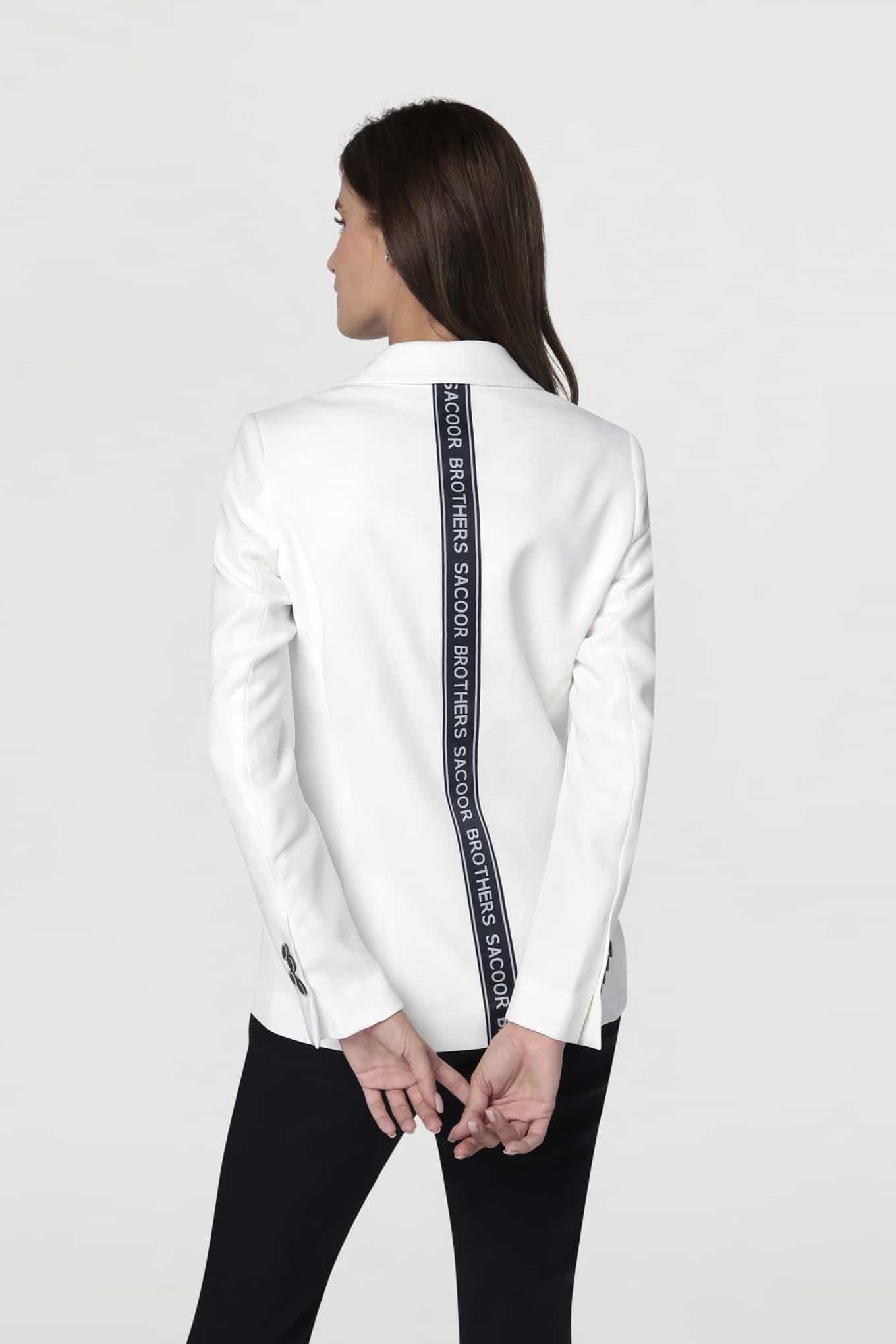 Classic Slim Fit Women's Blazer - Image 2