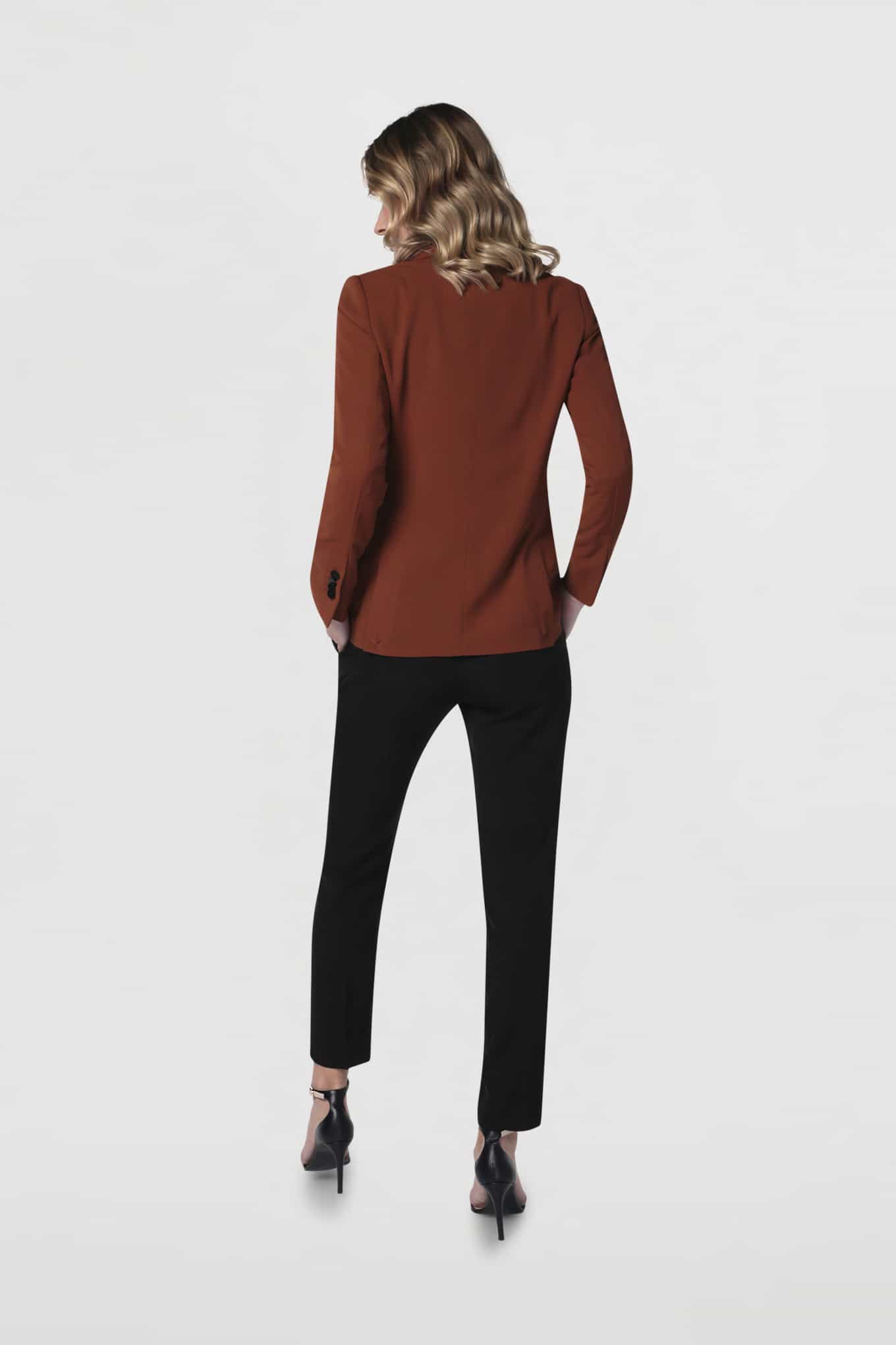 Classic Slim Fit Women's Blazer - Image 3