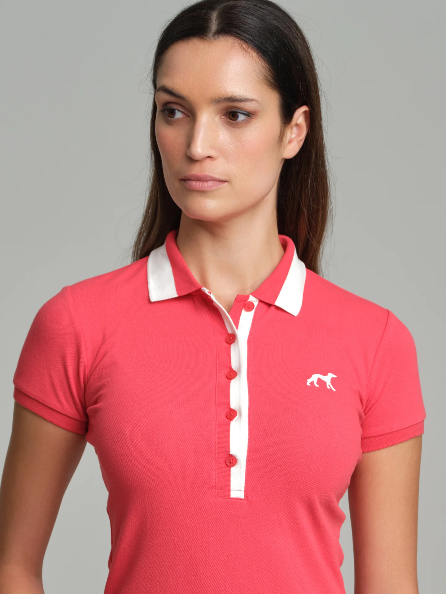 Color block detail piquet polo shirt - Image 11