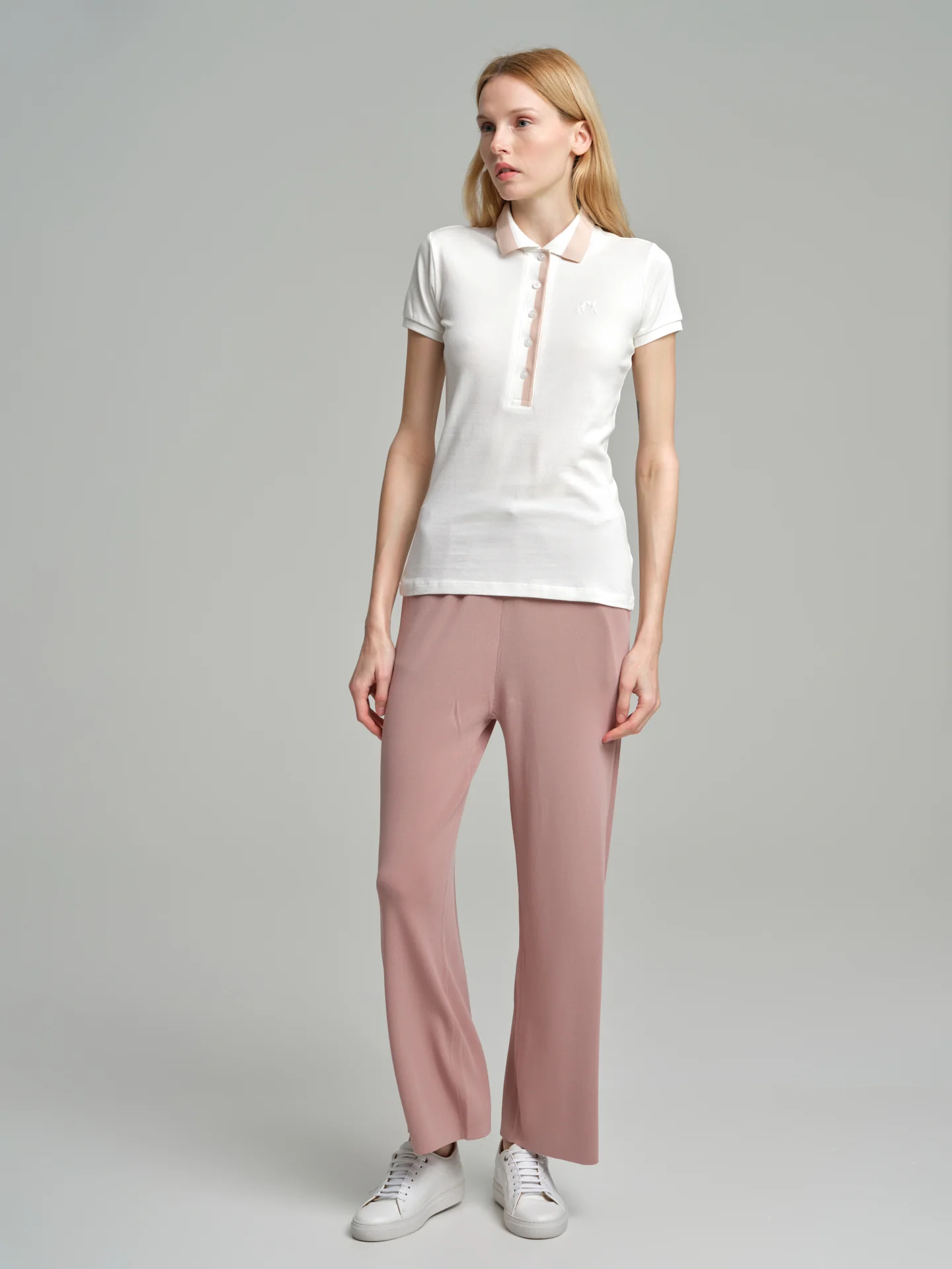Color block detail piquet polo shirt - Image 12