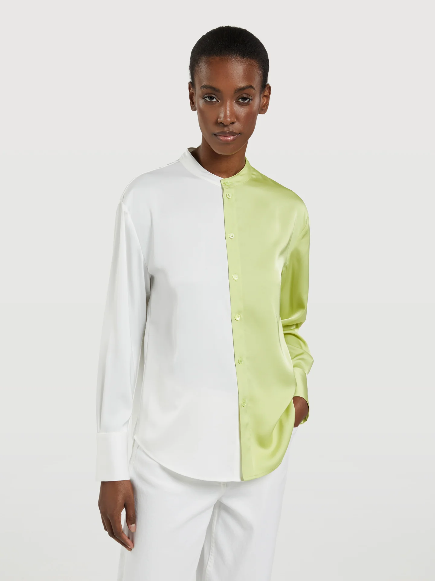 Colour Block Blouse - Image 4