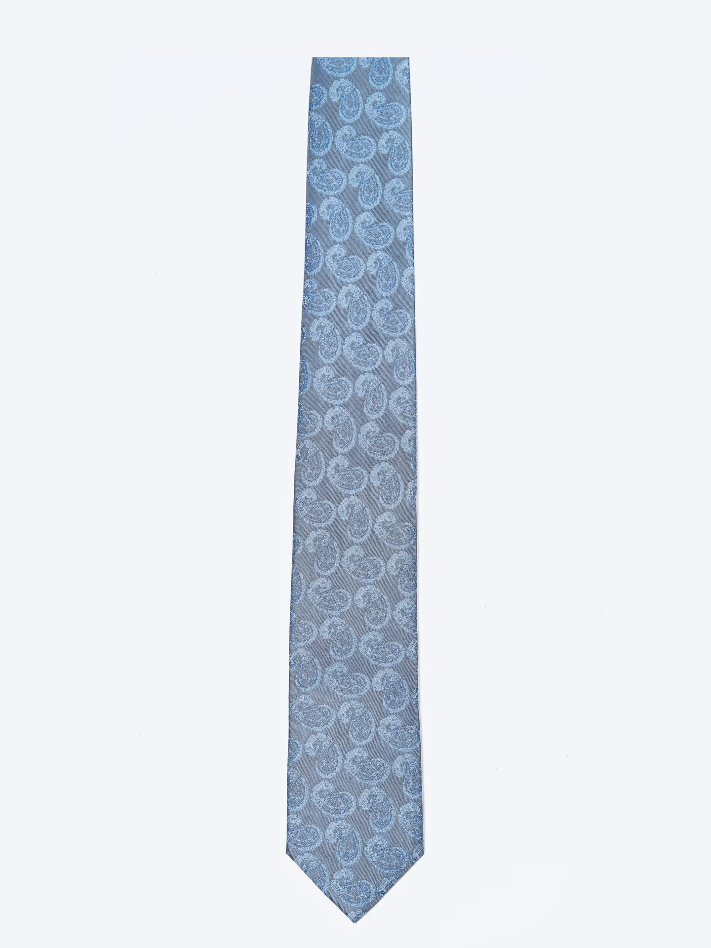 Cornucopia Pattern Tie 100% Silk 7,5cm - Image 7