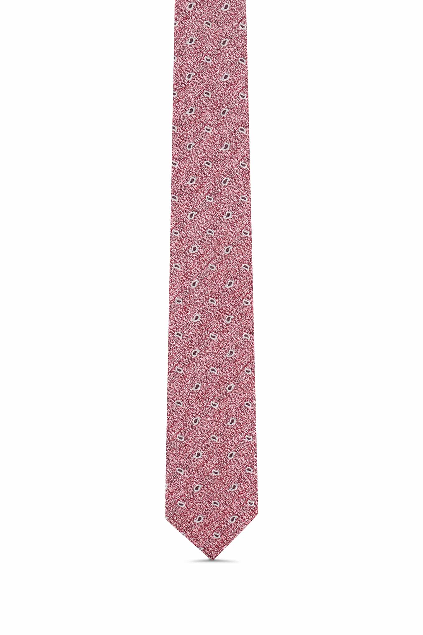 Cornucopia Pattern Tie 100% Silk 7cm - Image 8