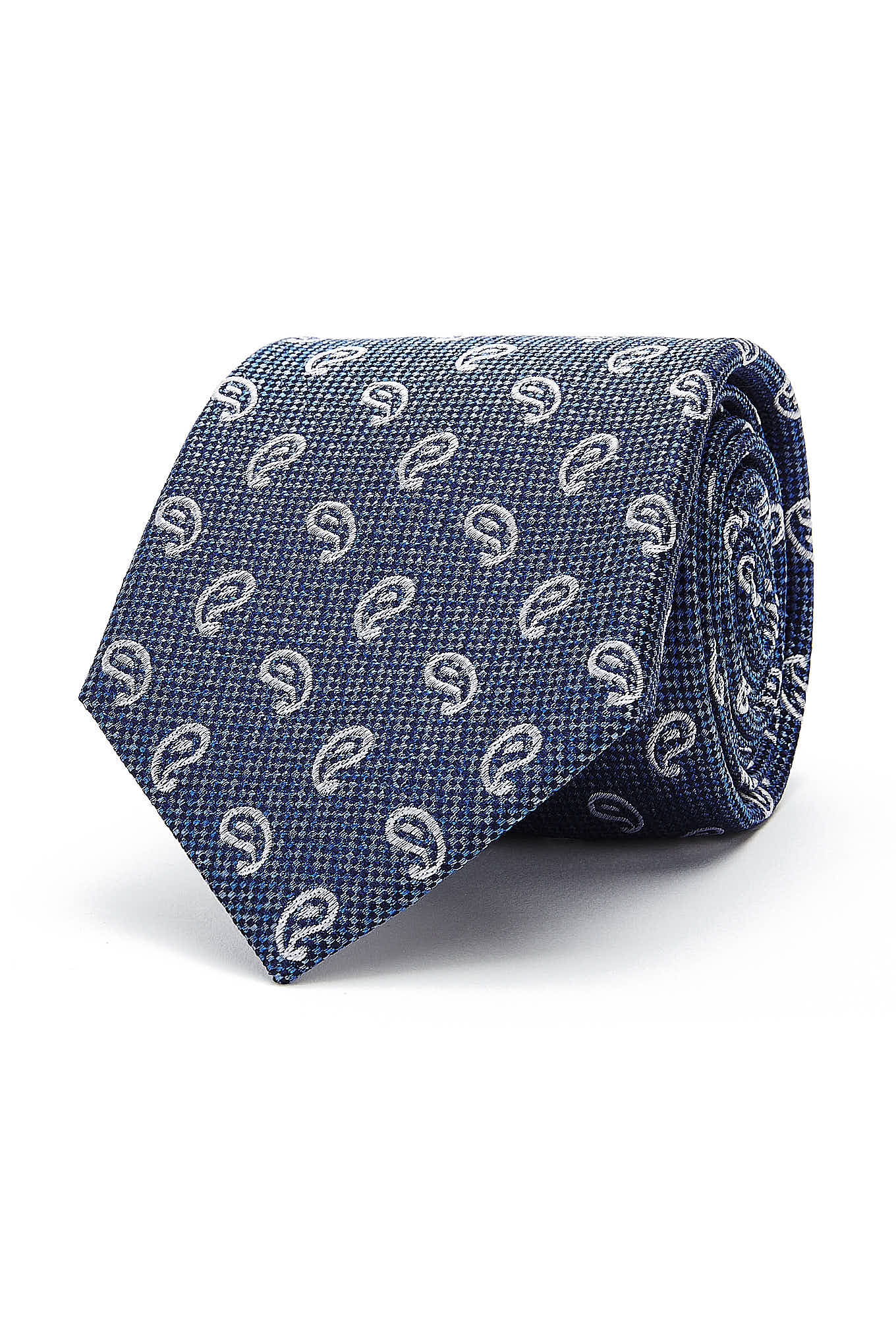 Cornucopia Pattern Tie 100% Silk 8cm