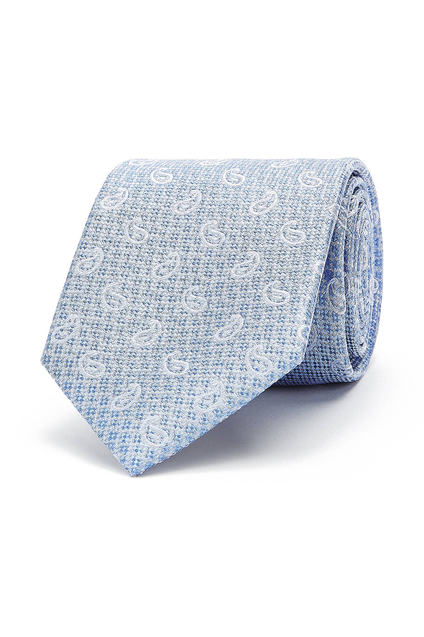 Cornucopia Pattern Tie 100% Silk 8cm - Image 5