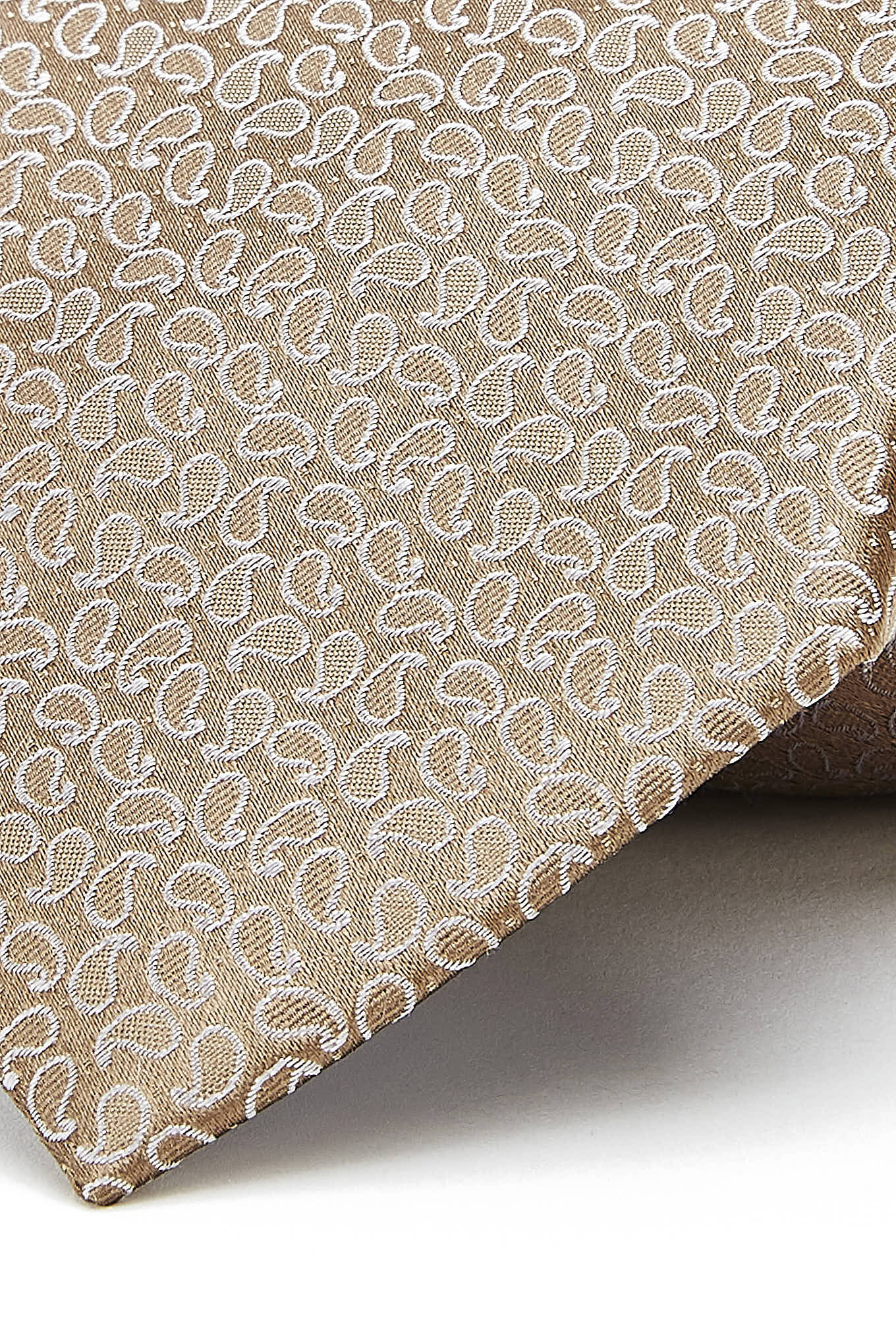 Cornucopia Pattern Tie 100% Silk 8cm - Image 2