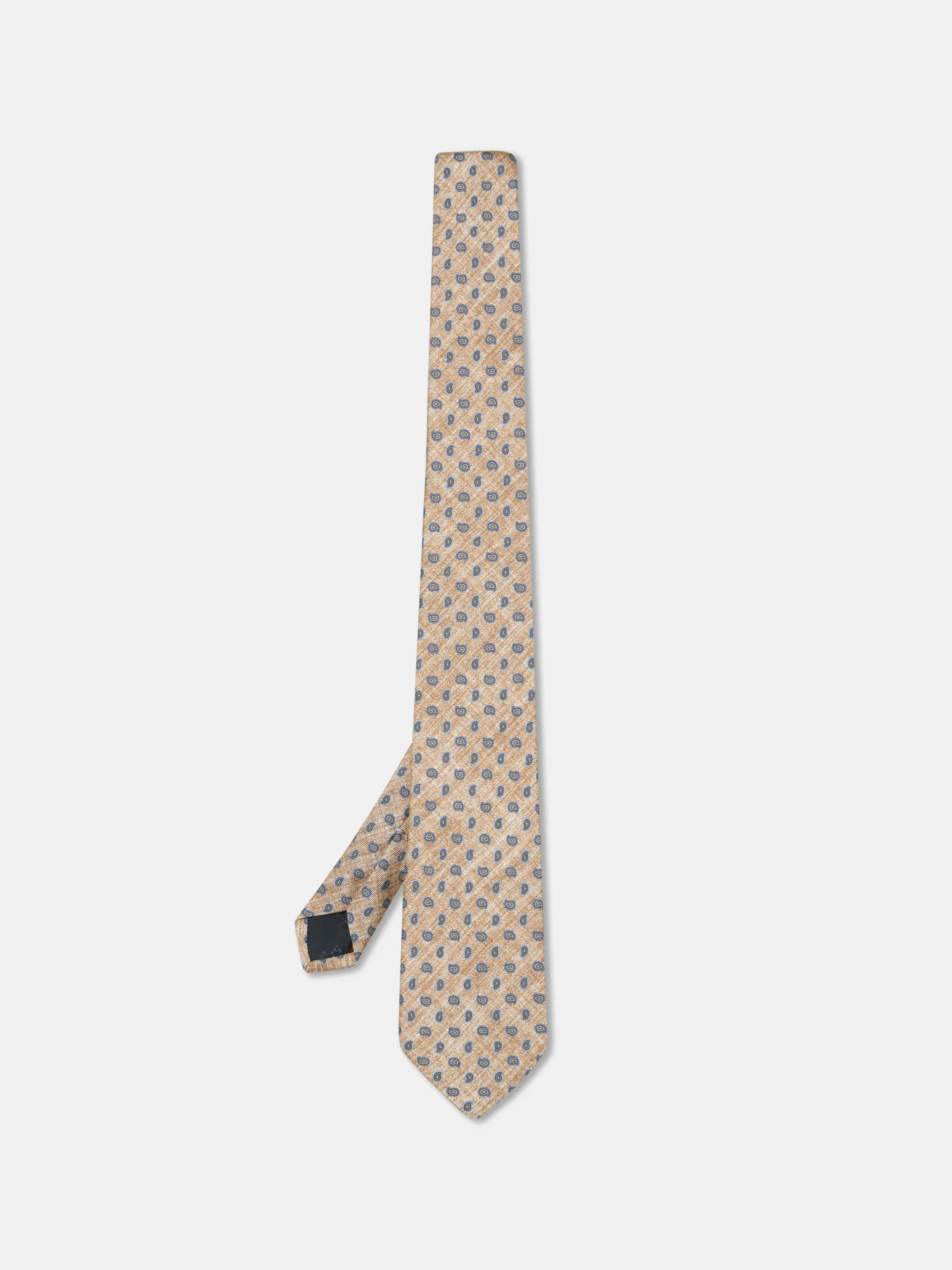 Cornucopia Pattern Tie 100% Silk 8cm - Image 3