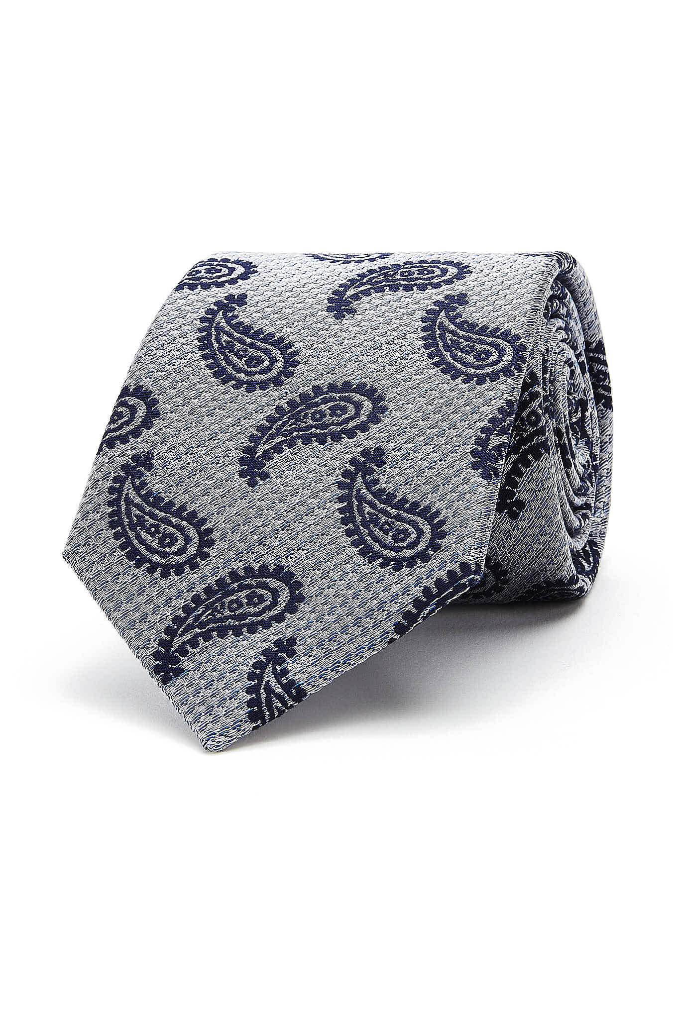 Cornucopia Pattern Tie 100% Silk 8cm