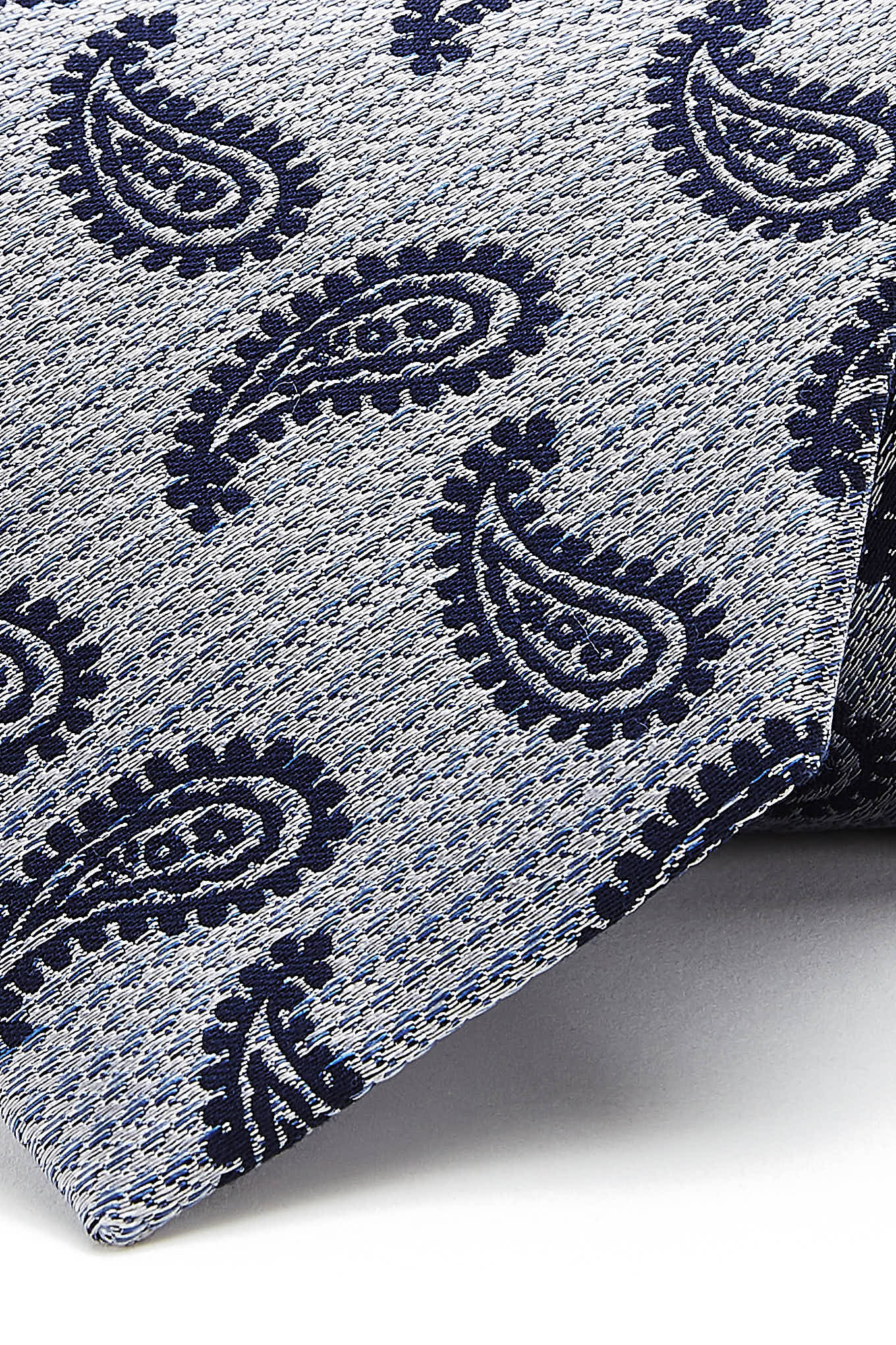 Cornucopia Pattern Tie 100% Silk 8cm - Image 2