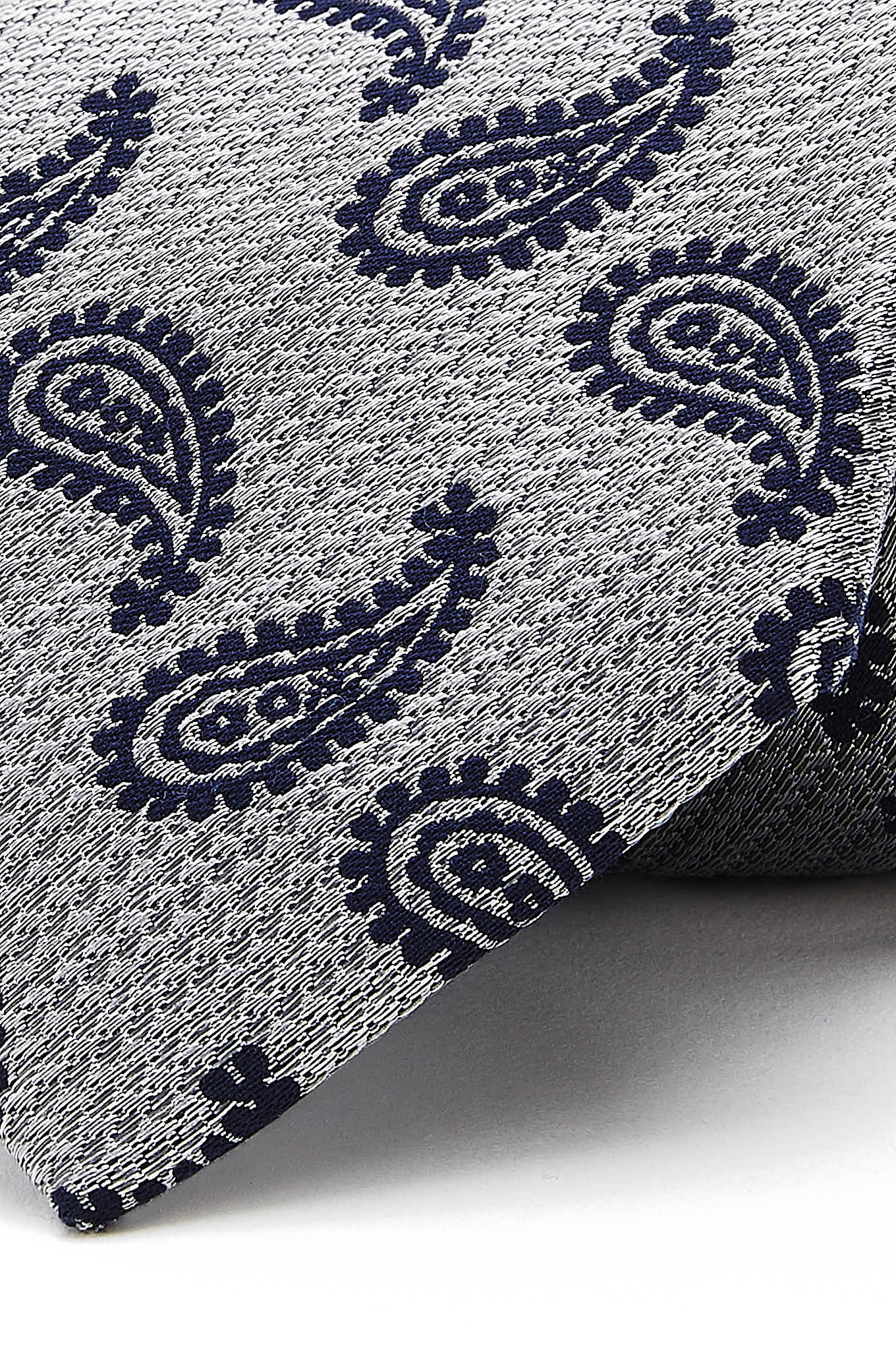 Cornucopia Pattern Tie 100% Silk 8cm - Image 4