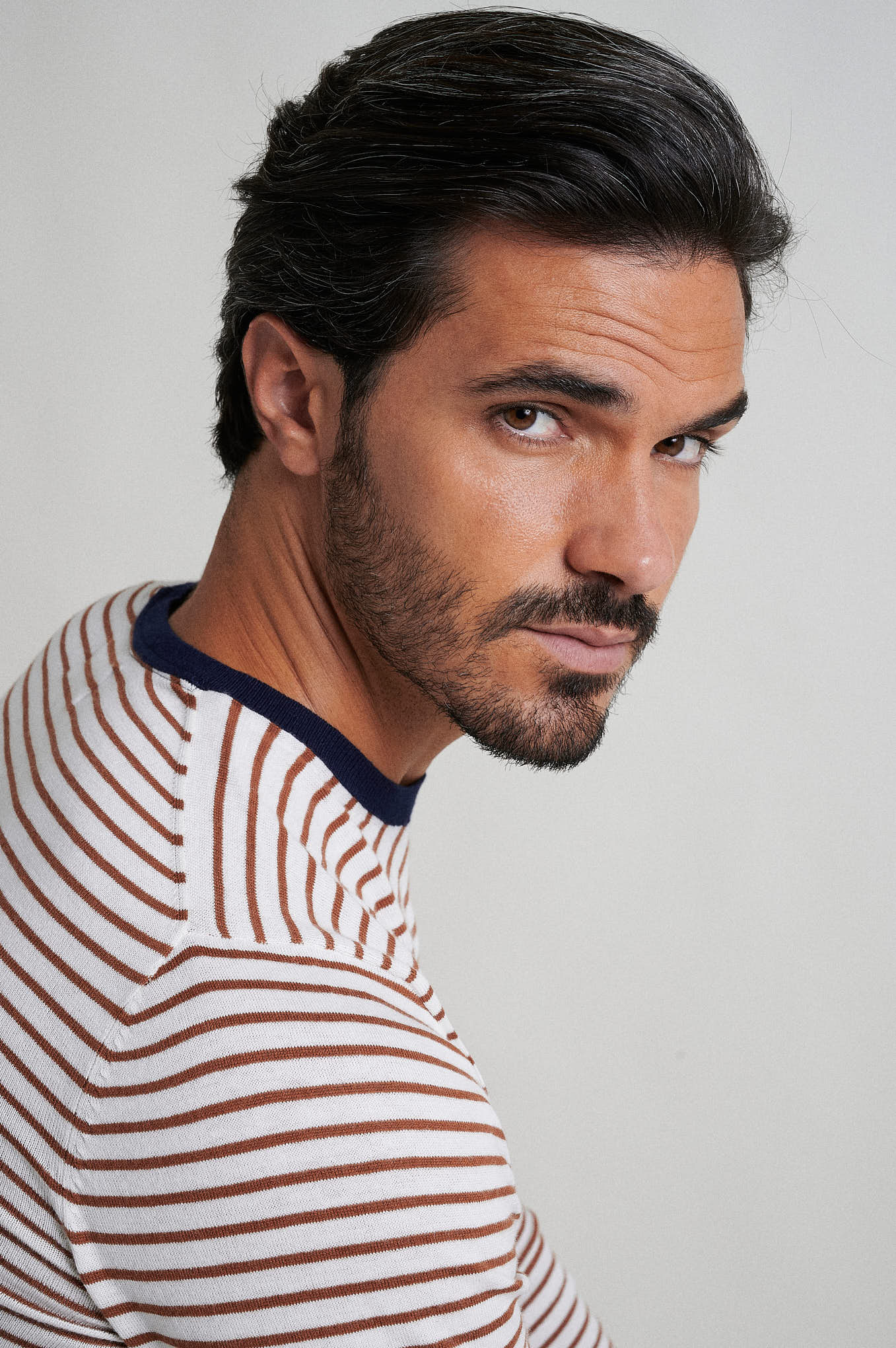Cotton silk stripped sweater - Image 13