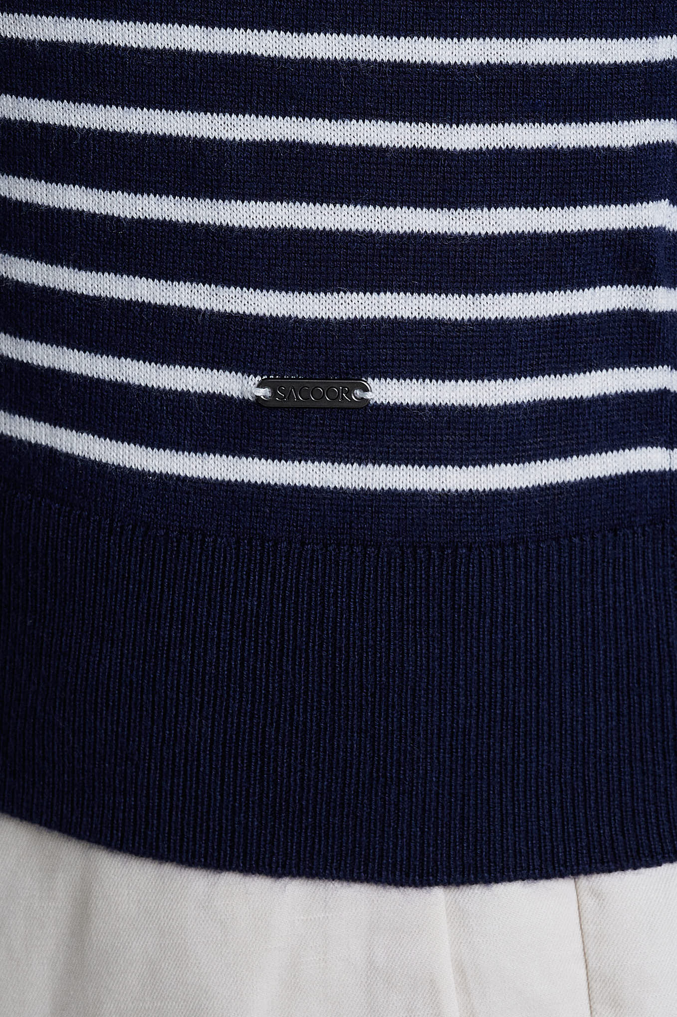 Cotton silk stripped sweater - Image 7