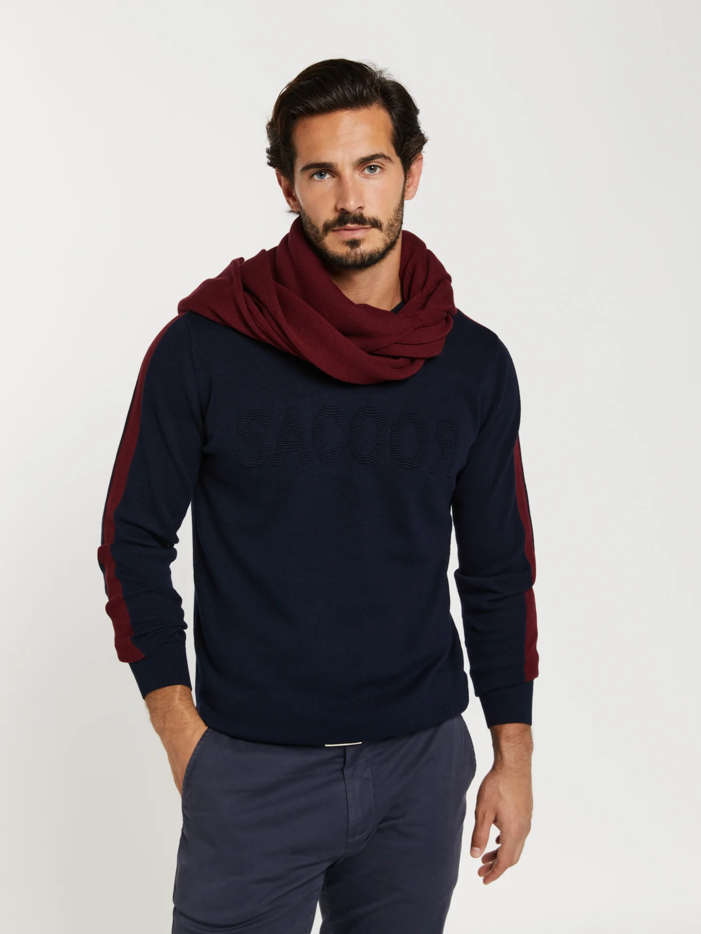 Crew neck branding sweater - Image 4