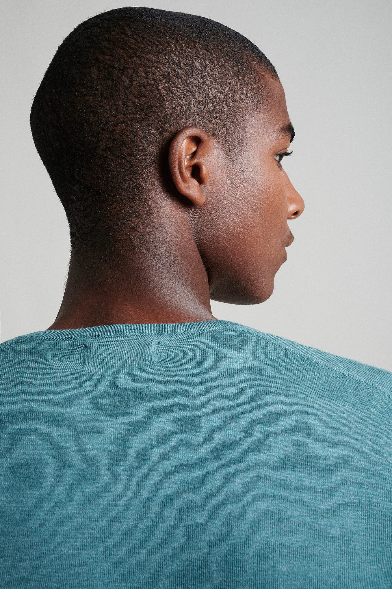 Crew neck cotton silk sweater - Image 31