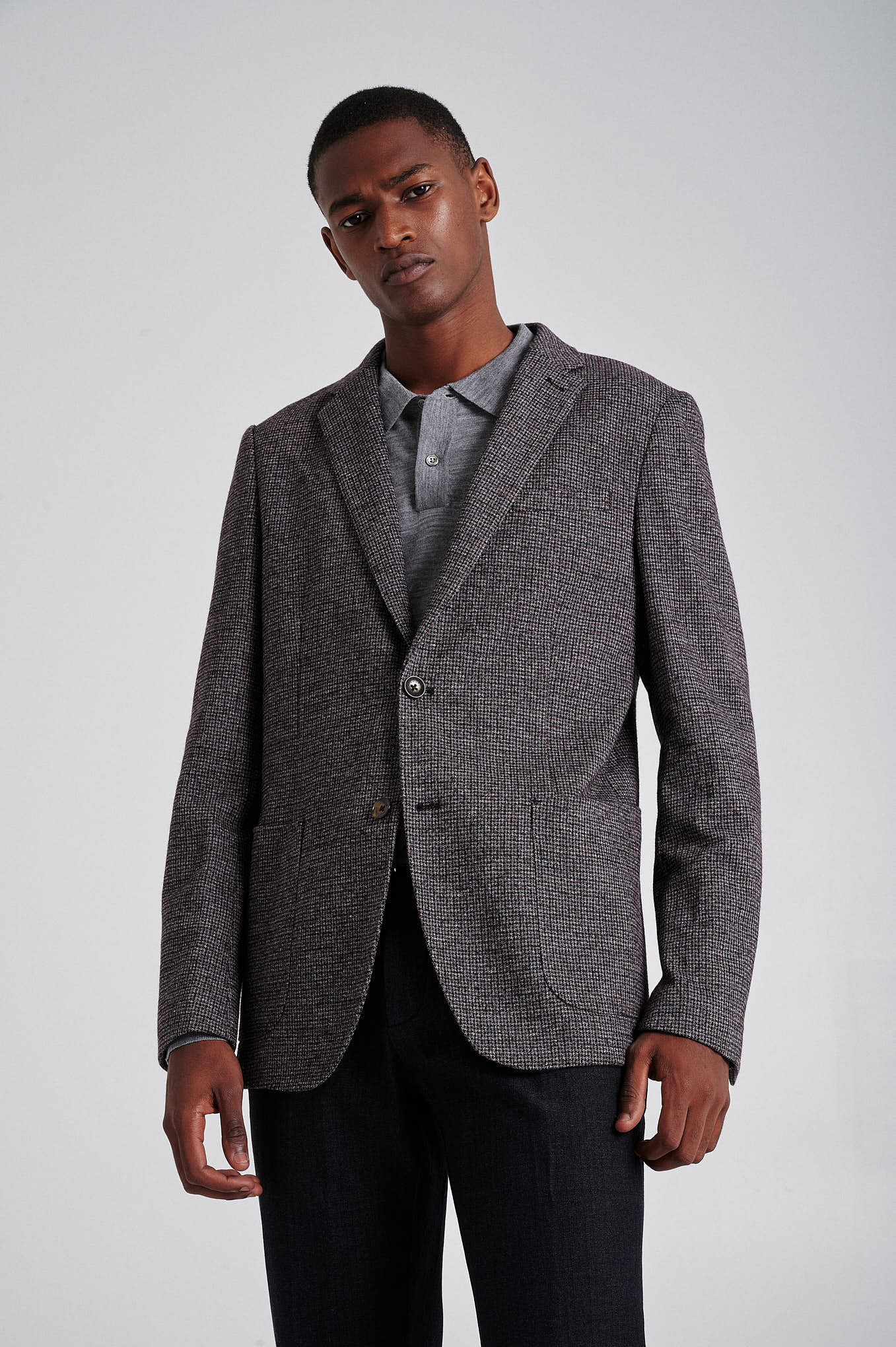 Deconstructed Comfy Jersey Blazer - Image 6