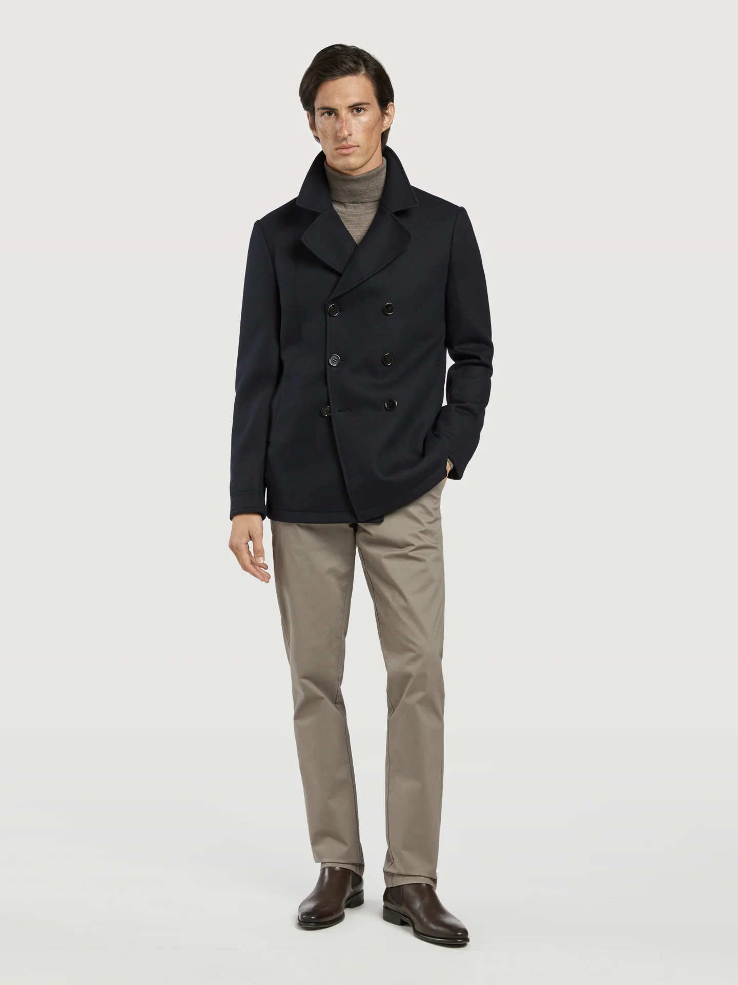Double breasted peacoat - Image 4