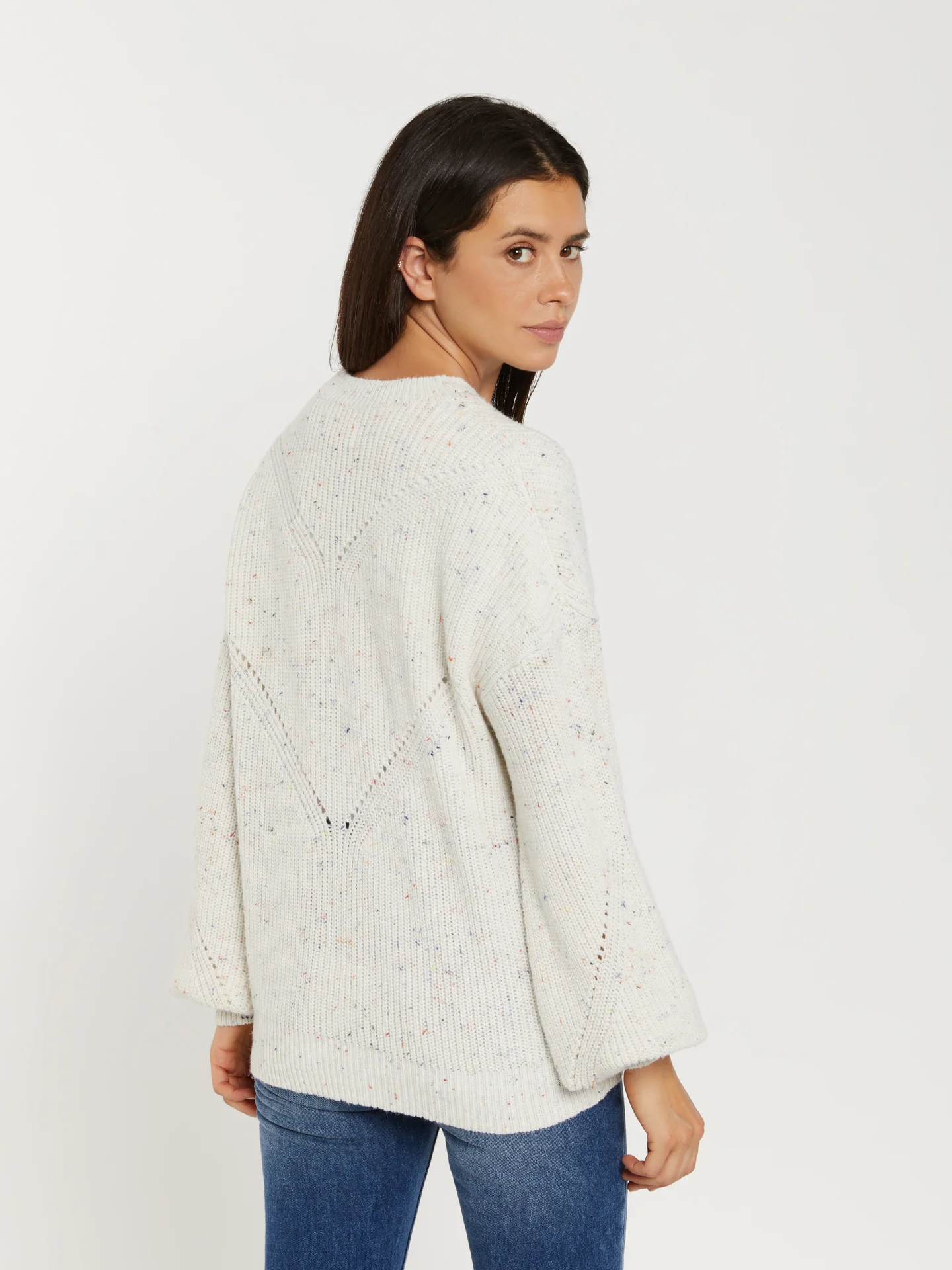 Fancy openwork sweater - Image 3