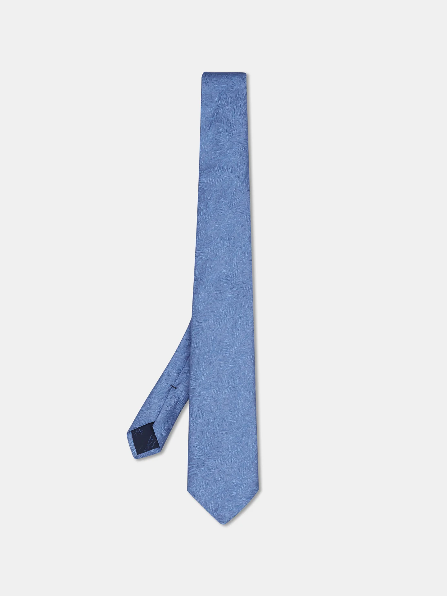 Floral Pattern Tie 100% Silk 8cm - Image 5