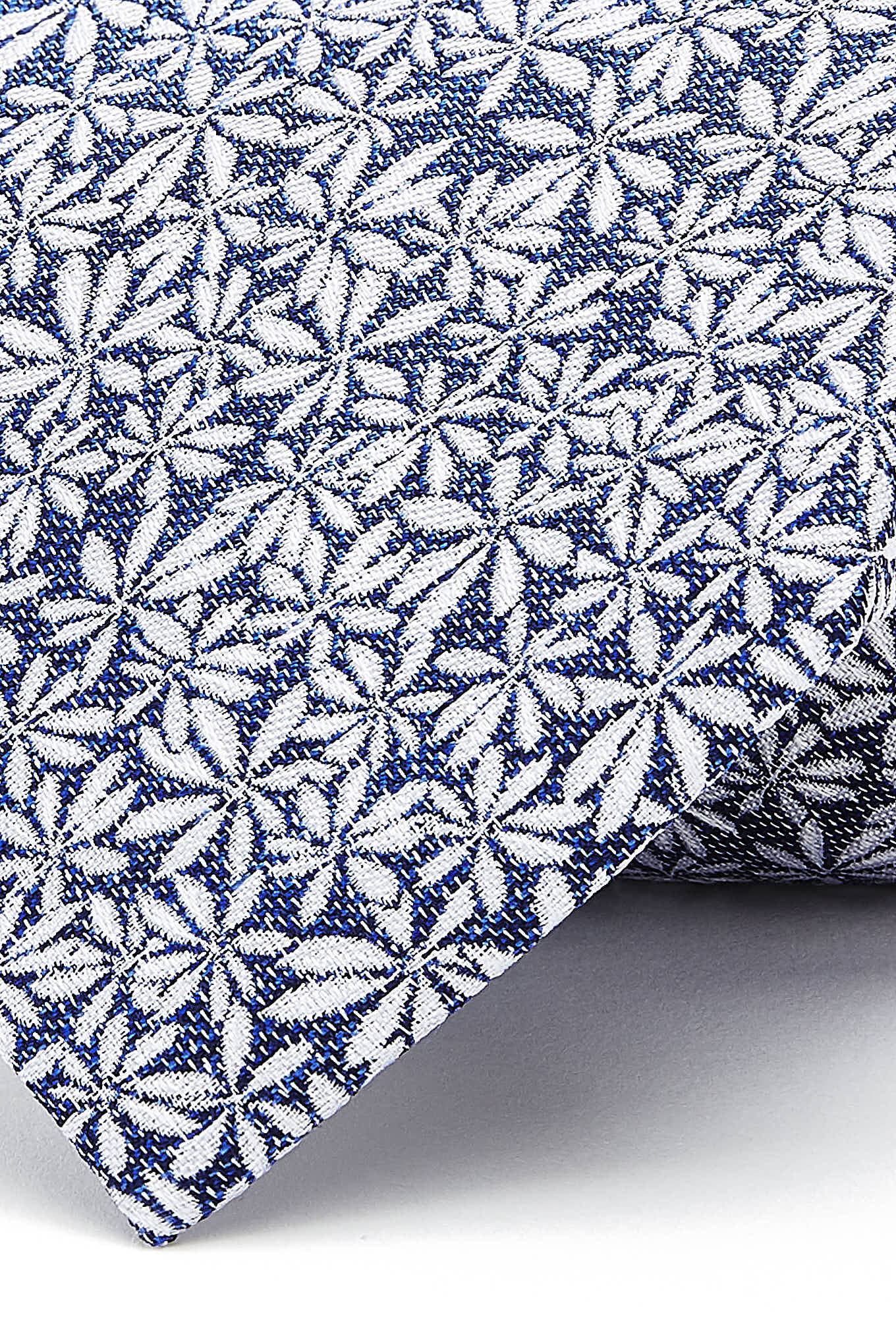 Floral Pattern Tie 100% Silk 8cm - Image 6