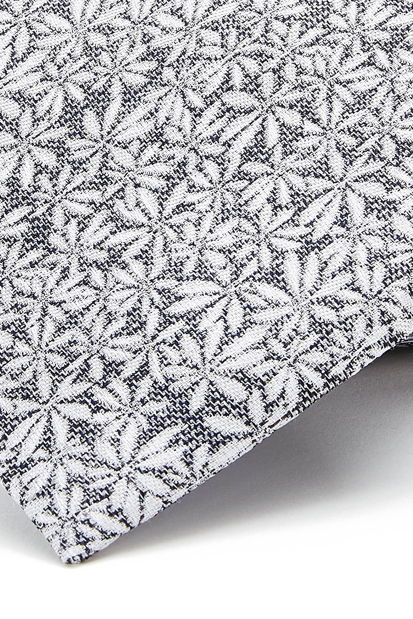 Floral Pattern Tie 100% Silk 8cm - Image 8