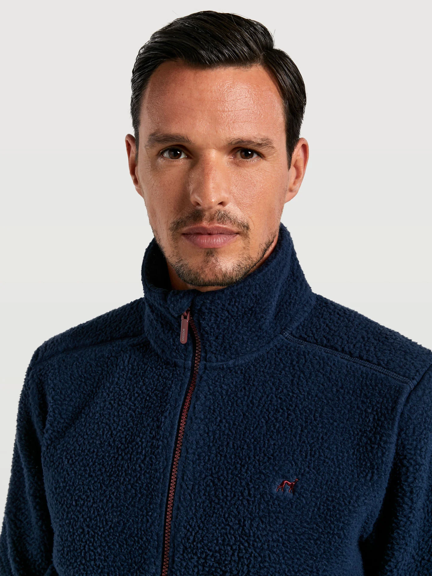 Fully zipped polar fleece