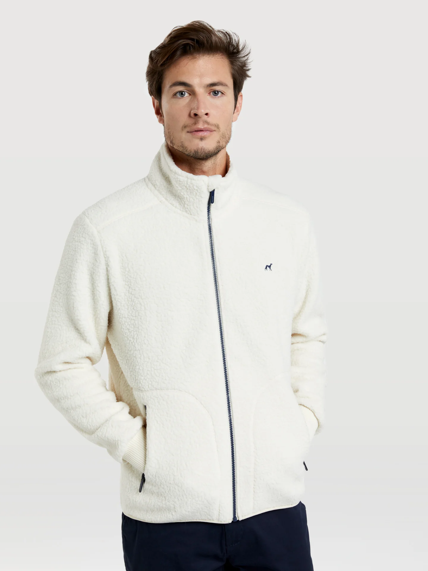 Fully zipped polar fleece - Image 4