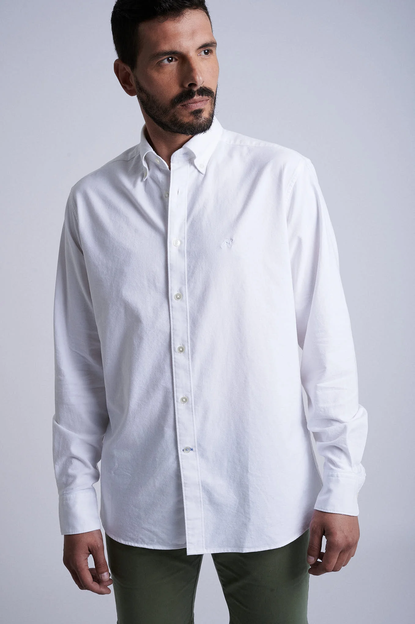 Garment dye Bermuda in Cotton Elastane - Image 13