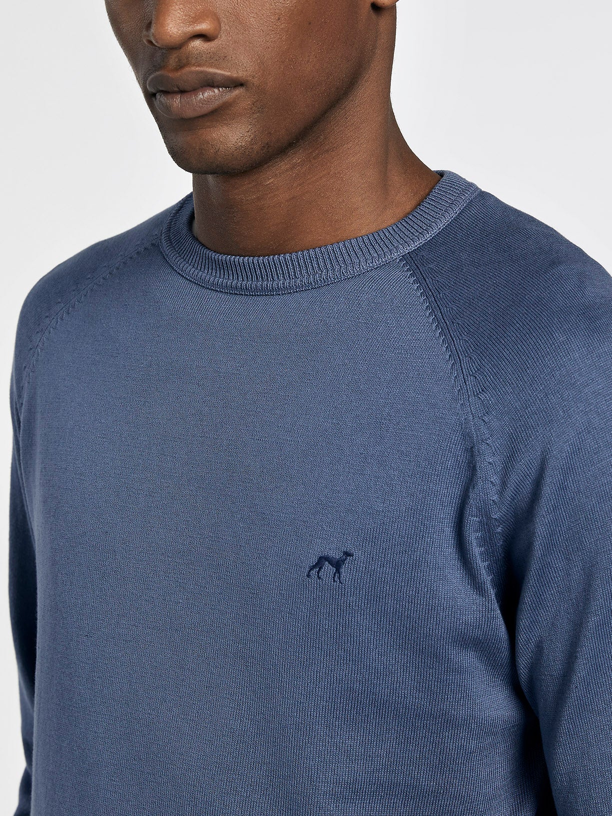 Garment dye crew neck sweater - Image 4
