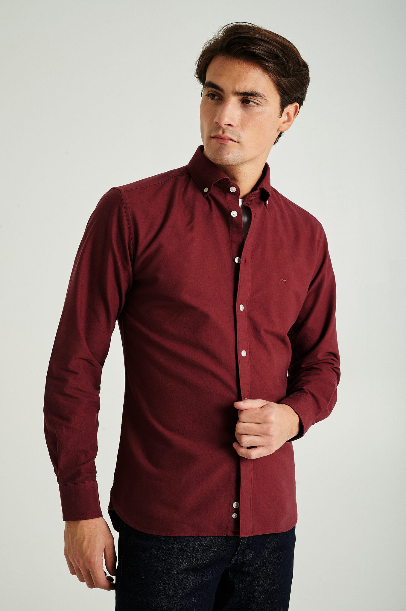 Garment Dye Oxford Shirt - Image 3