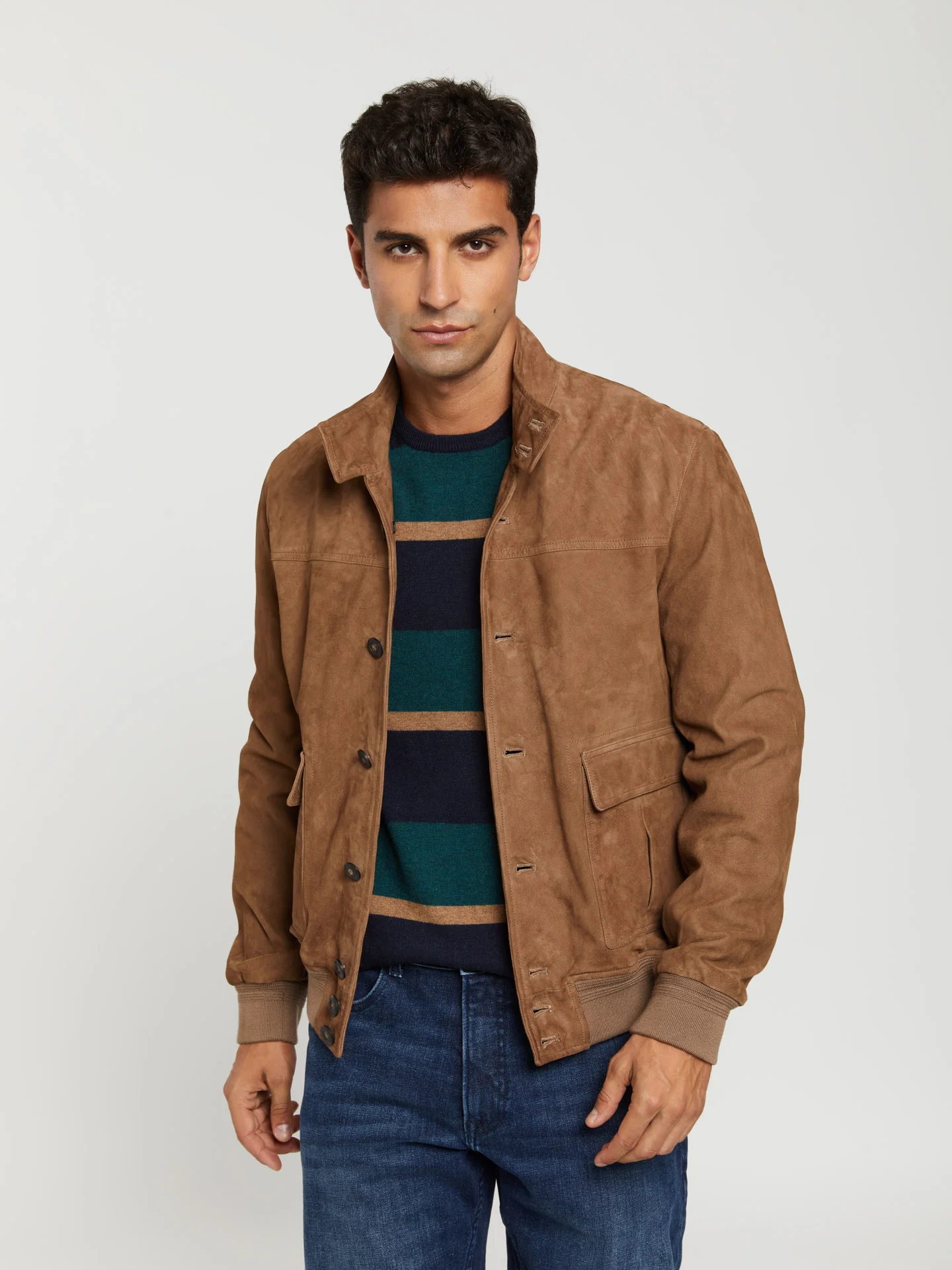 Gen z collection crew neck sweater with stripes - Image 2