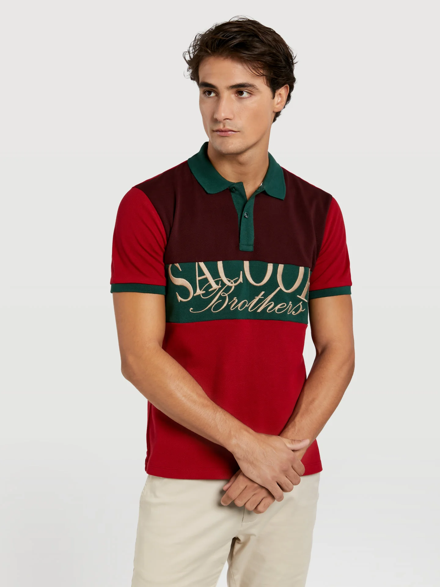 Gen z collection regular fit branding piqué polo shirt - Image 4