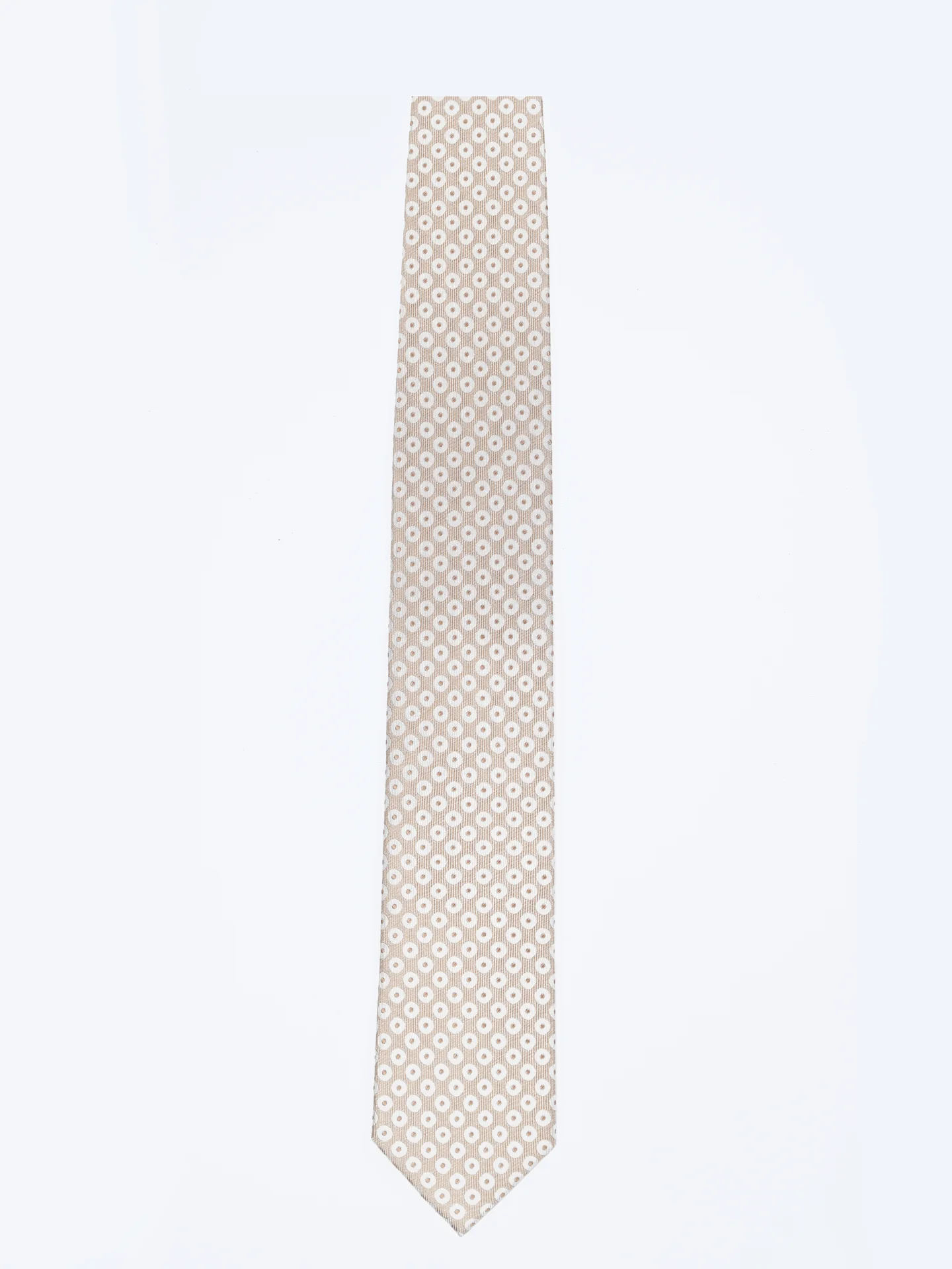 Geometric Pattern Tie 100% silk 7,5cm