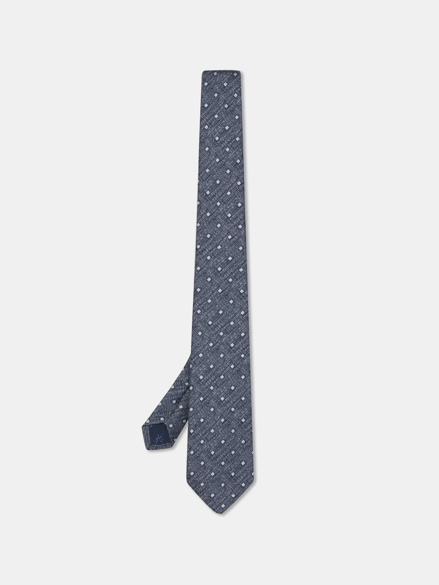 Geometric Pattern Tie 100% silk 8cm