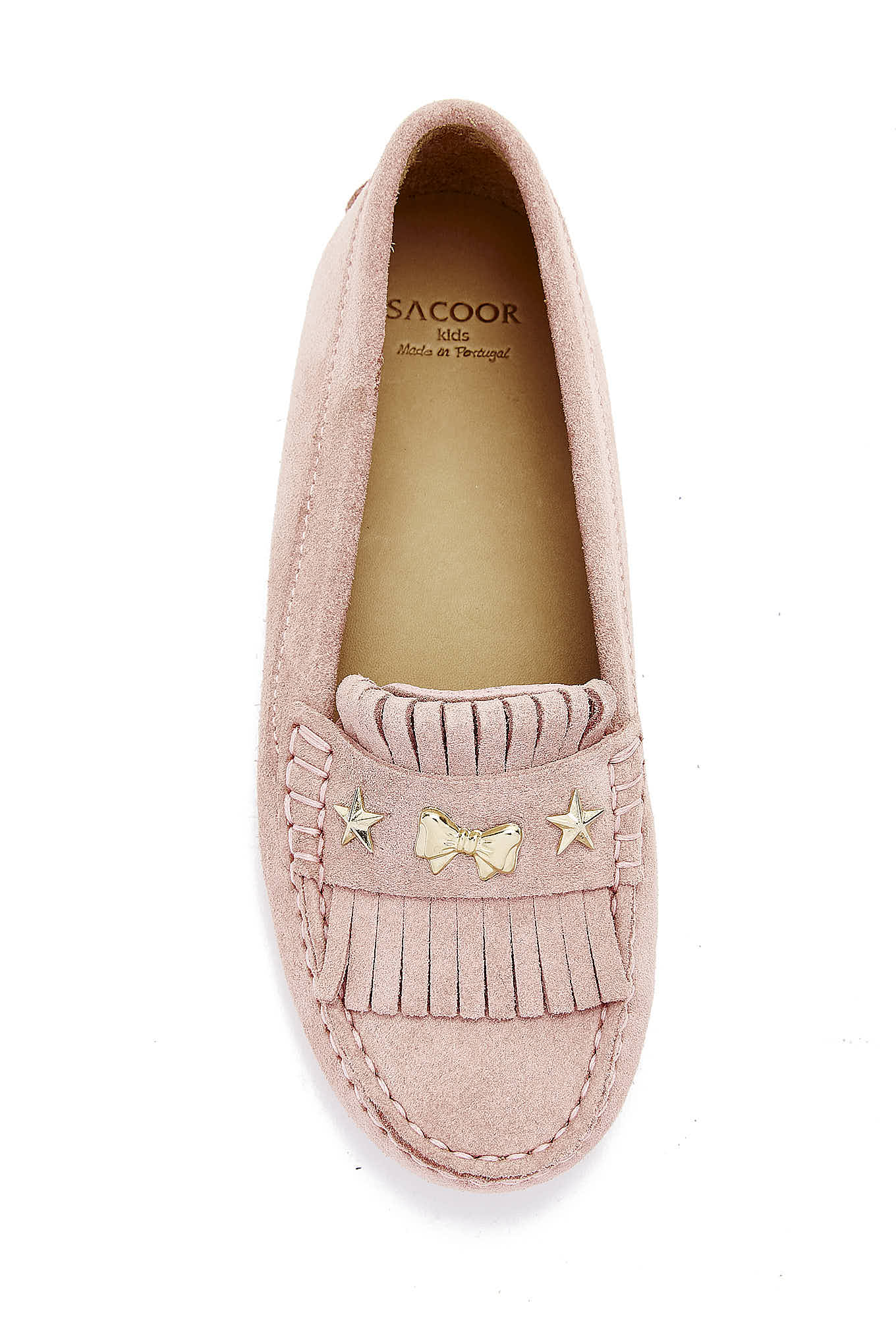 Girl?s Casual Driver Shoes in Genuine Leather - Image 4