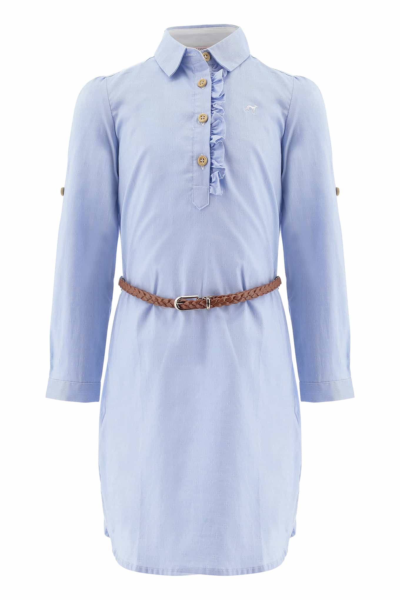 Girls' Casual Shirt Dress - Image 4