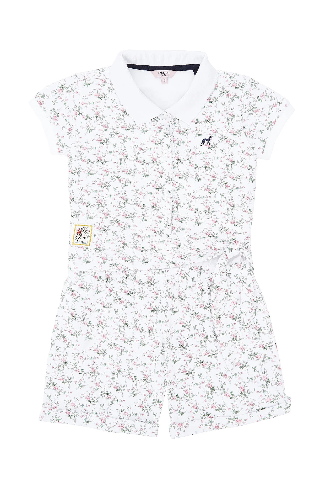 Girl's Sport Shorts Jumpsuit