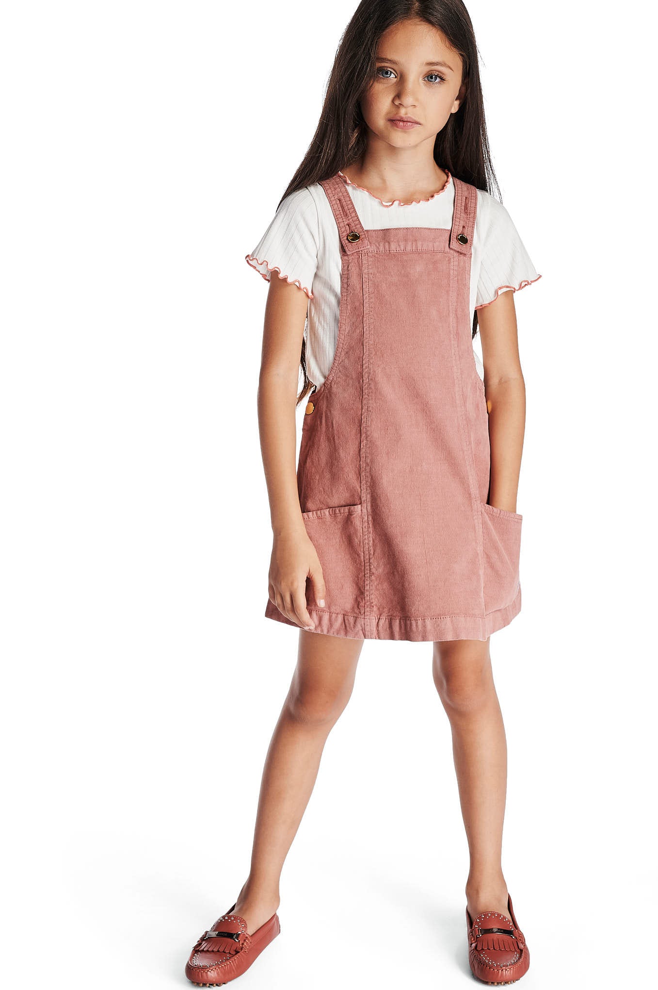 Girl's Sport Skirt with Bib