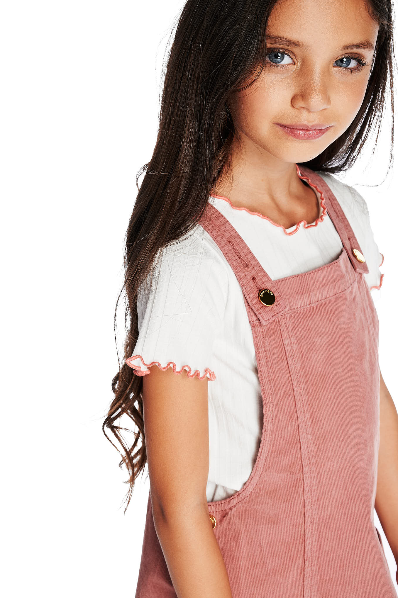 Girl's Sport Skirt with Bib - Image 4