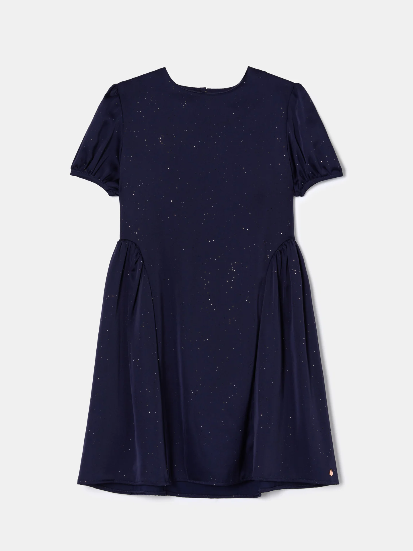 Glitter Sateen Dress