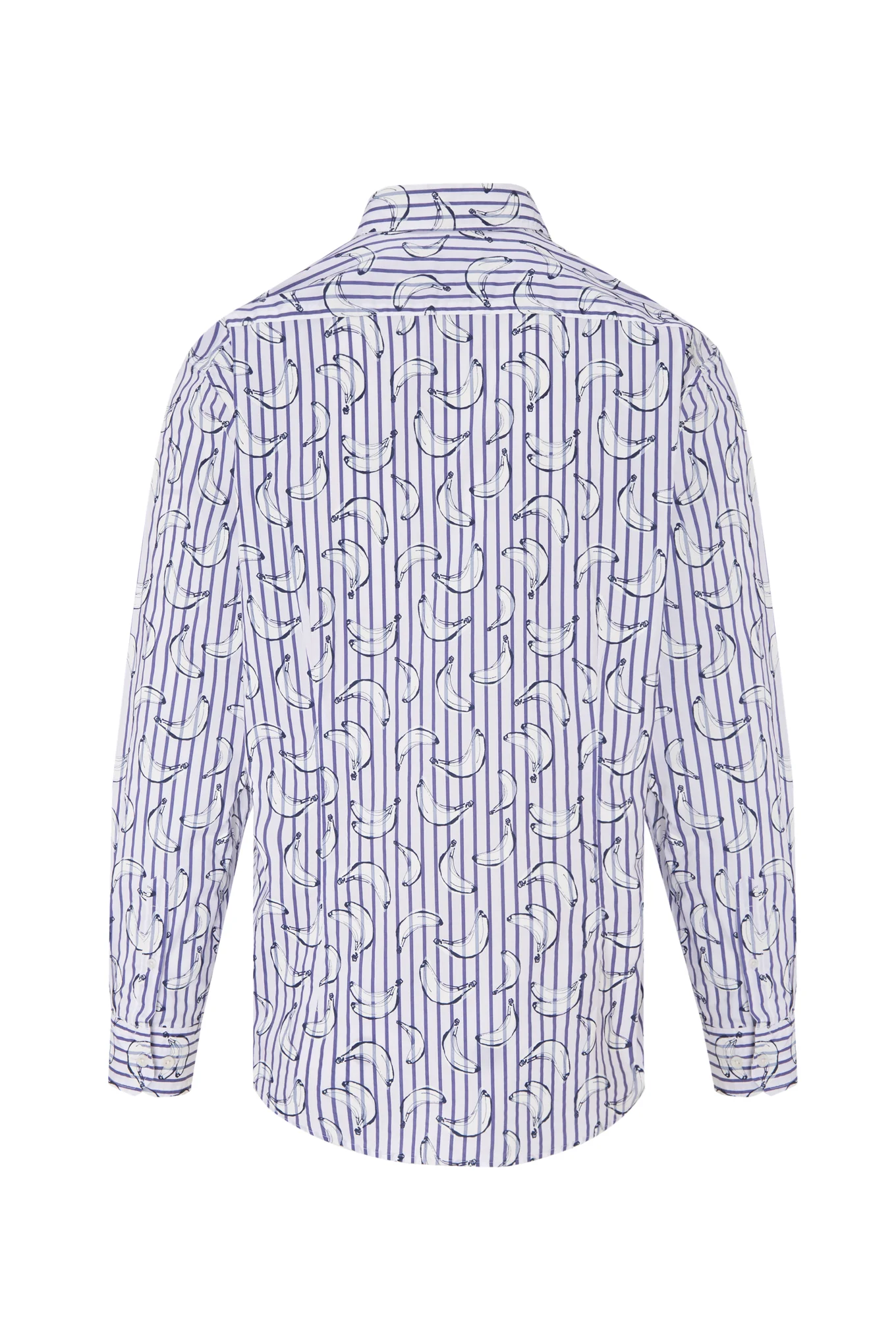 Havana Collection printed organic cotton slim fit shirt - Image 2