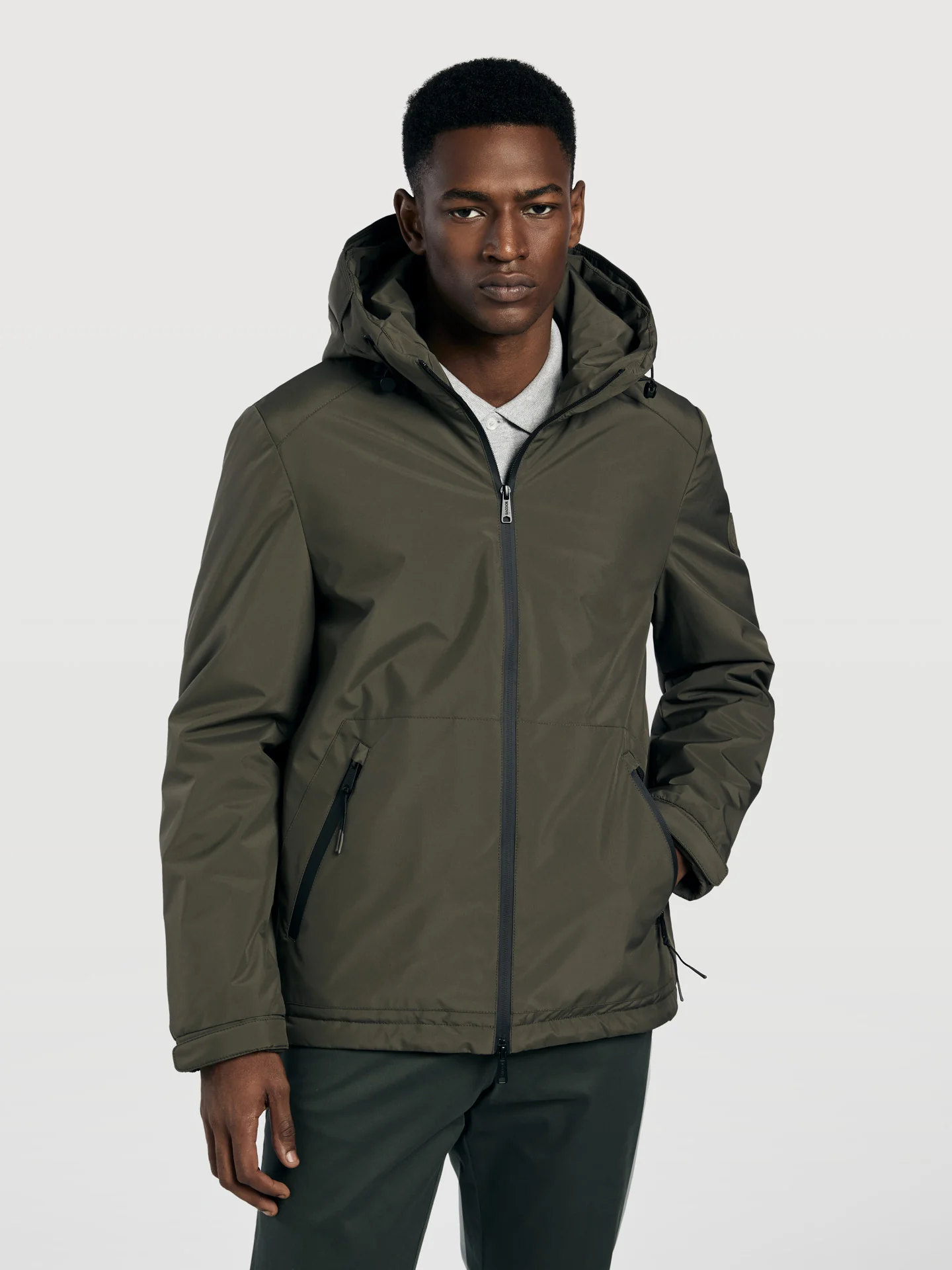 Hooded technic jacket - Image 4