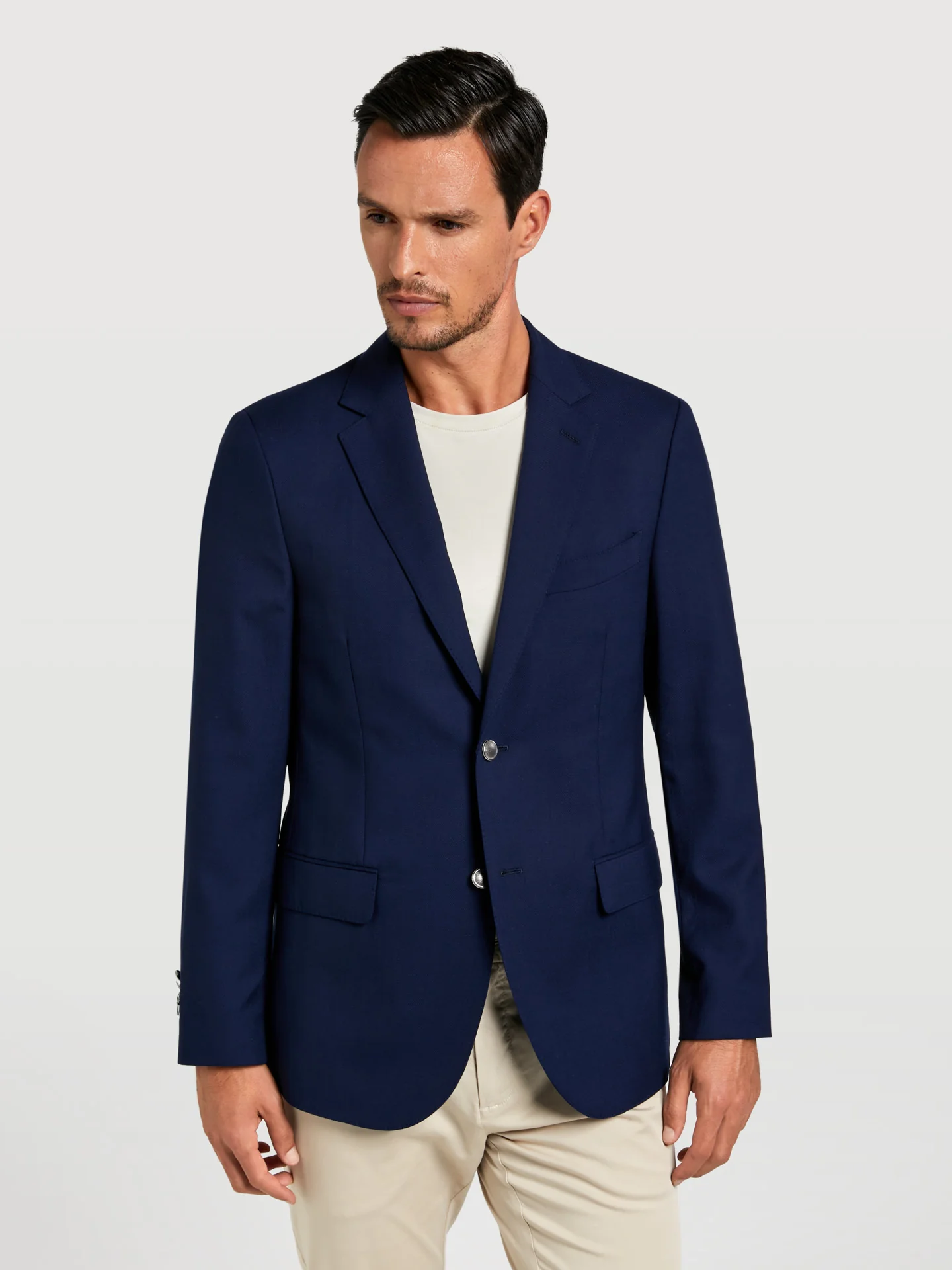 Icon navy wool blazer