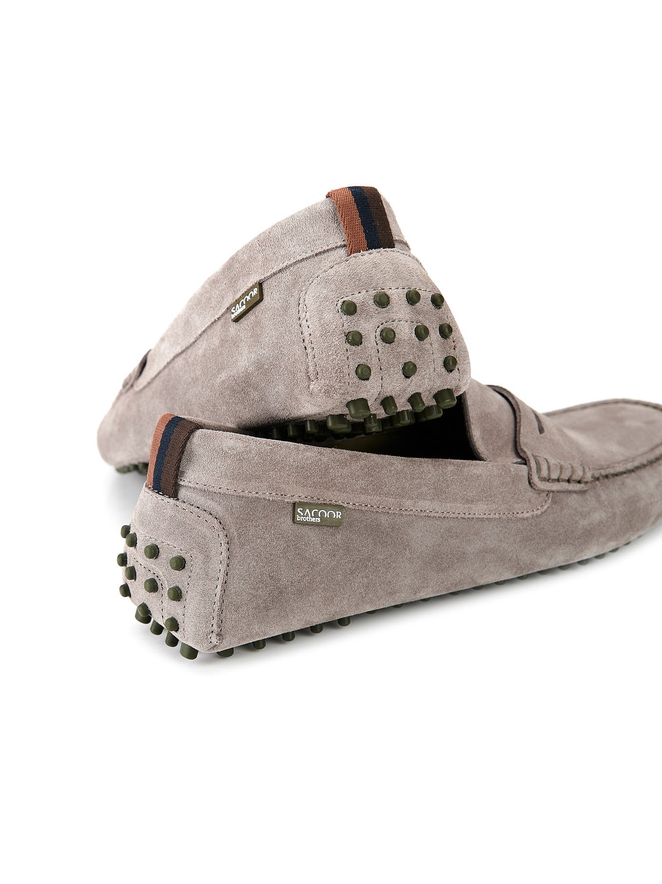 iconic recycled rubber pebble outsole driving shoes - Image 18