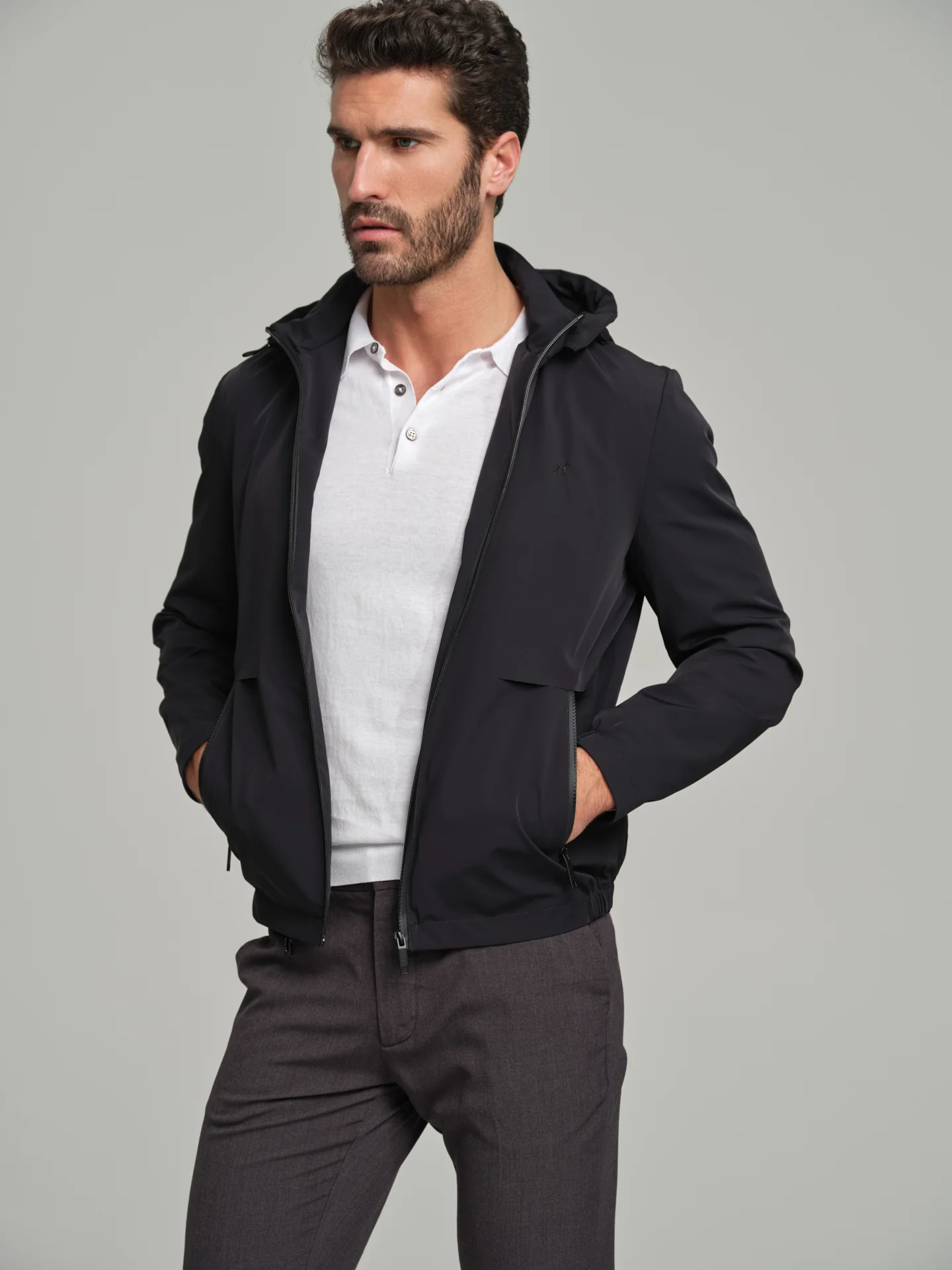 K-Easy technical hooded jacket - Image 5