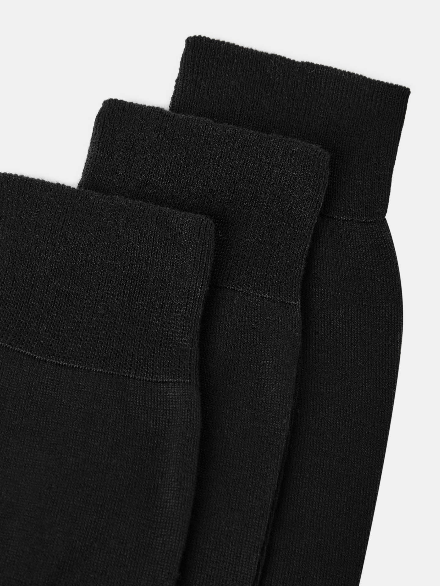 Knitted plain socks