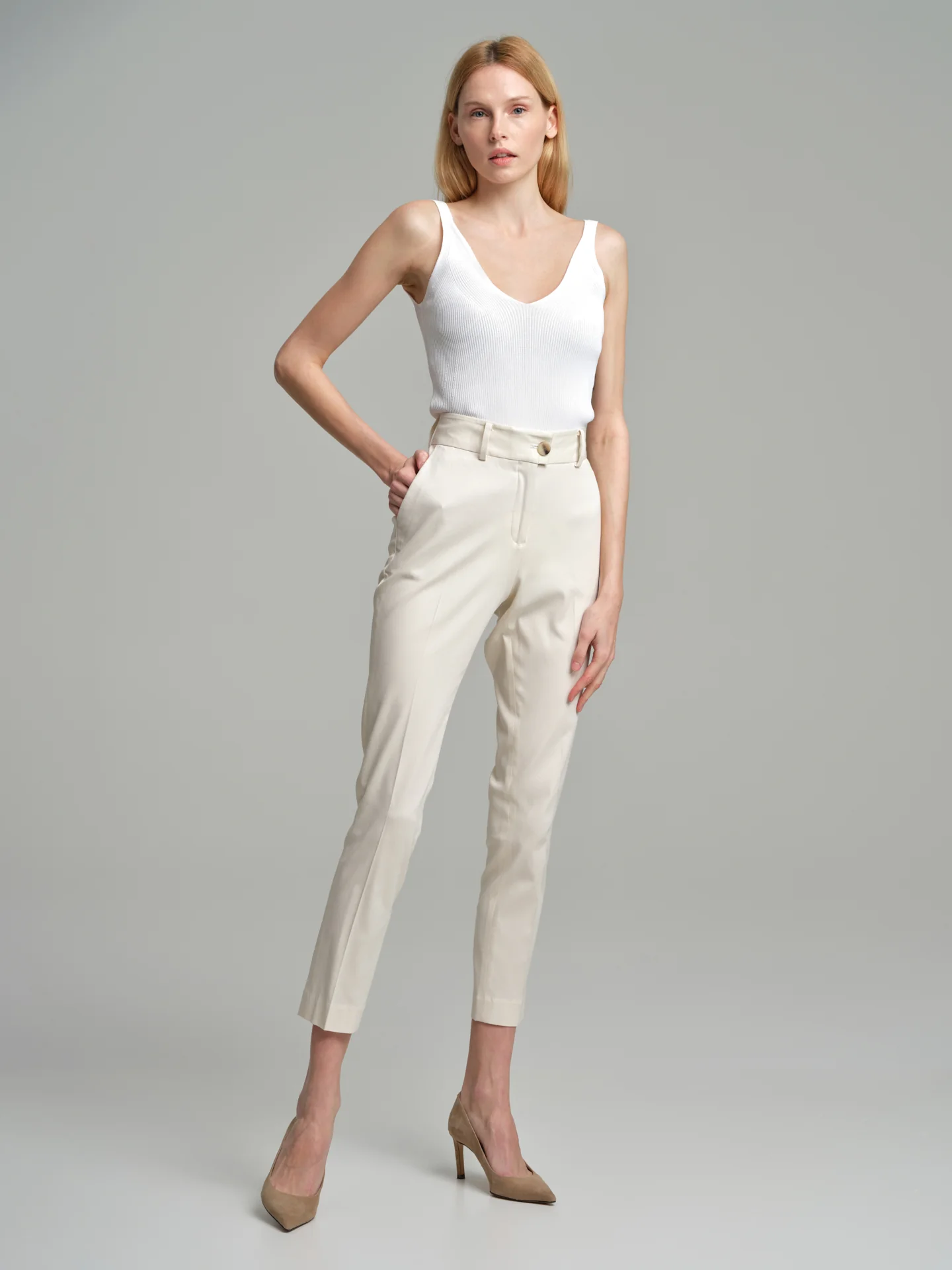 Knitted strappy top - Image 9