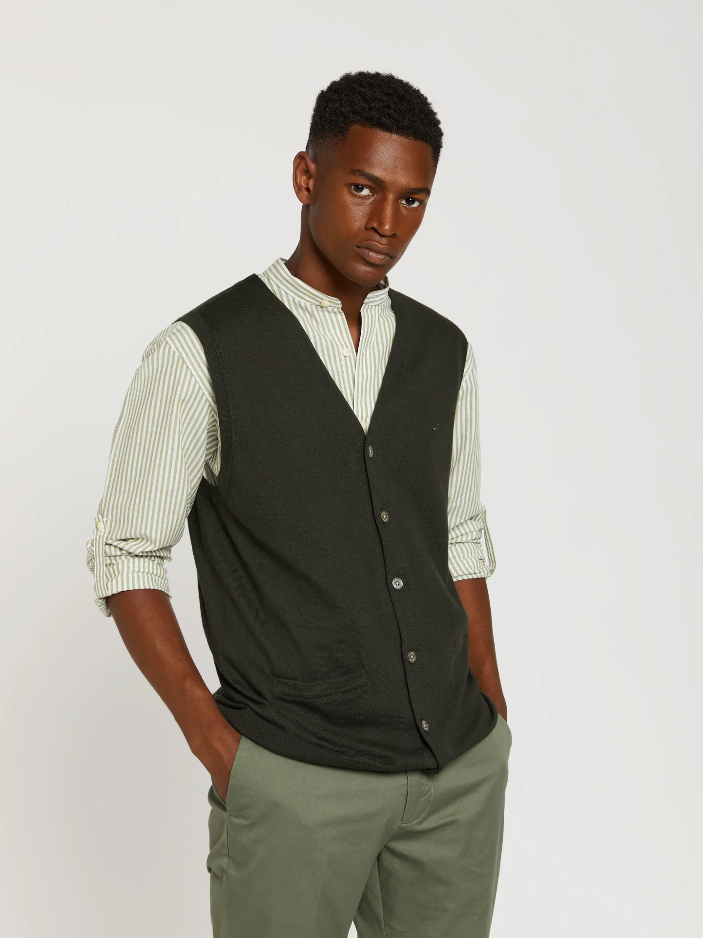 Knitted waistcoat - Image 6