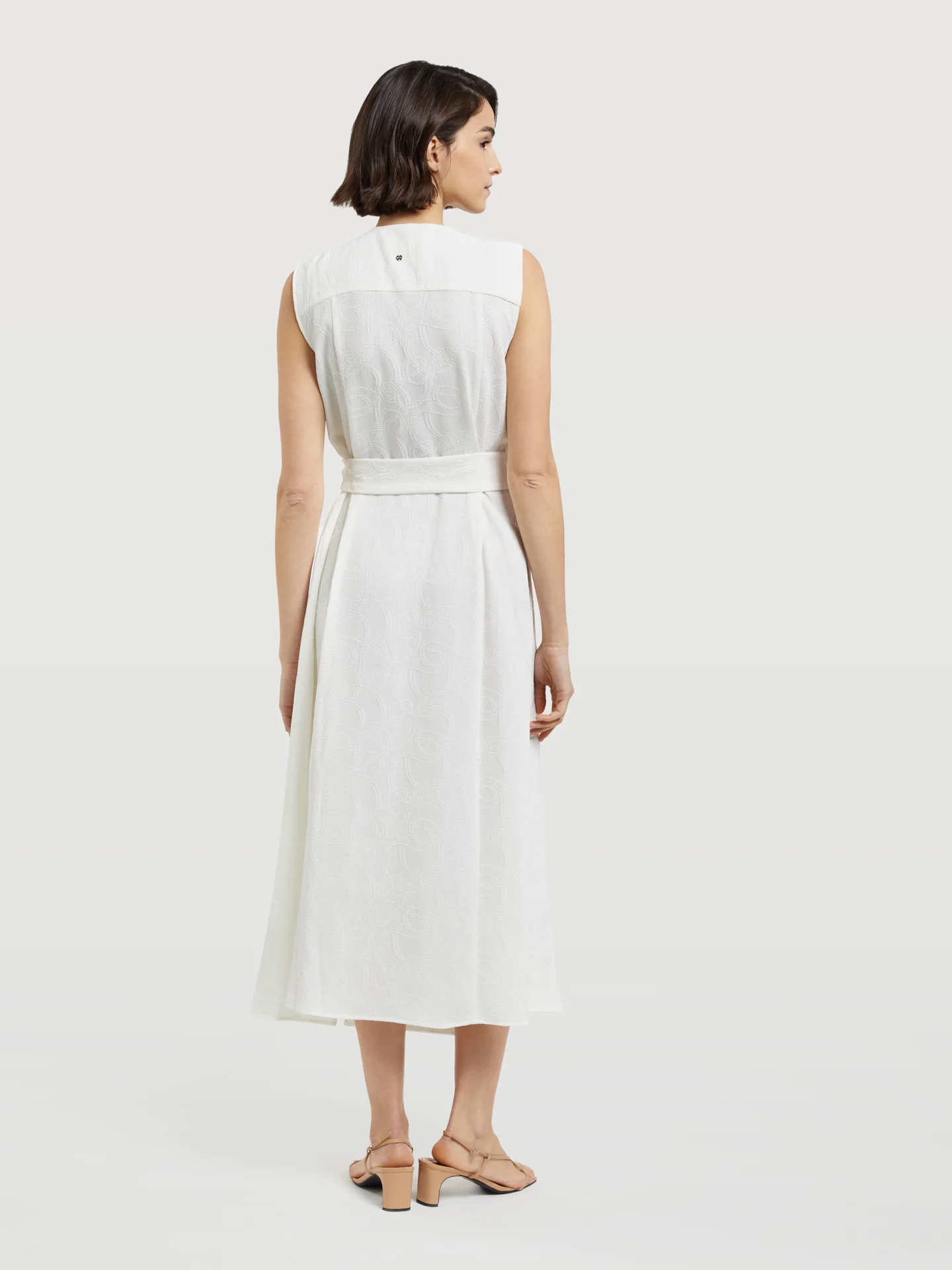 Knots Jacquard Dress - Image 6