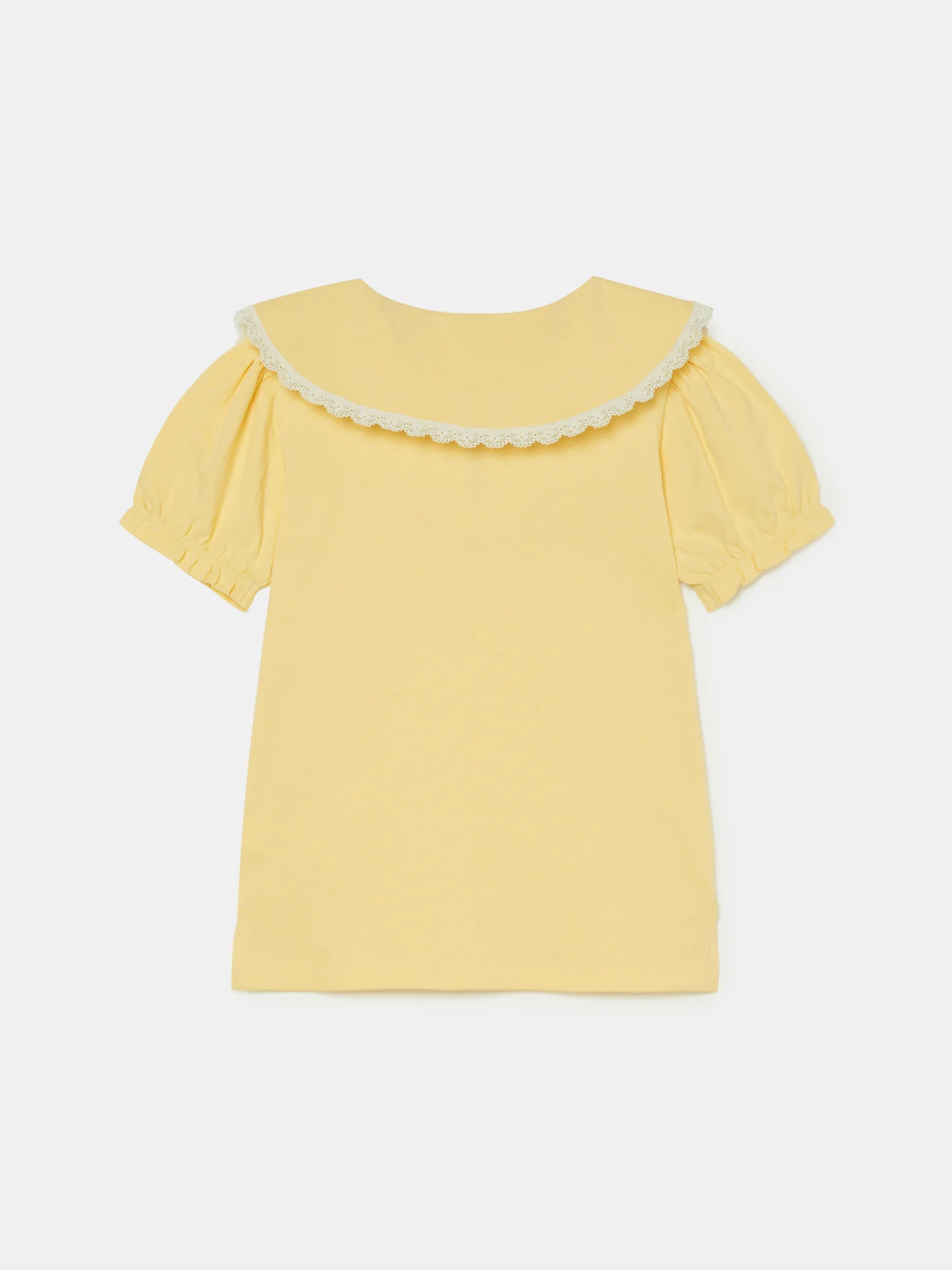 Lace Collar T-shirt - Image 5